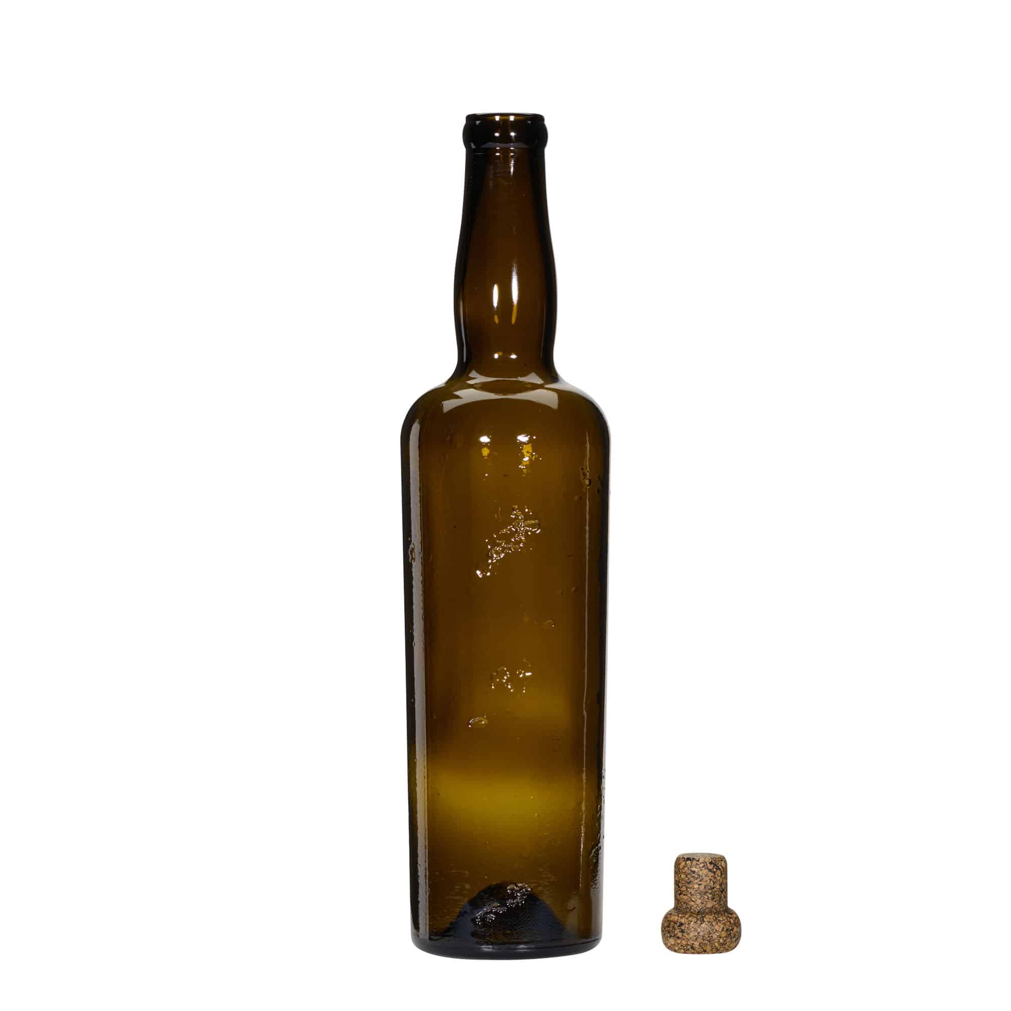 750 ml Wildly Crafted стъклена бутилка „Siroco“, затваряне: коркова тапа