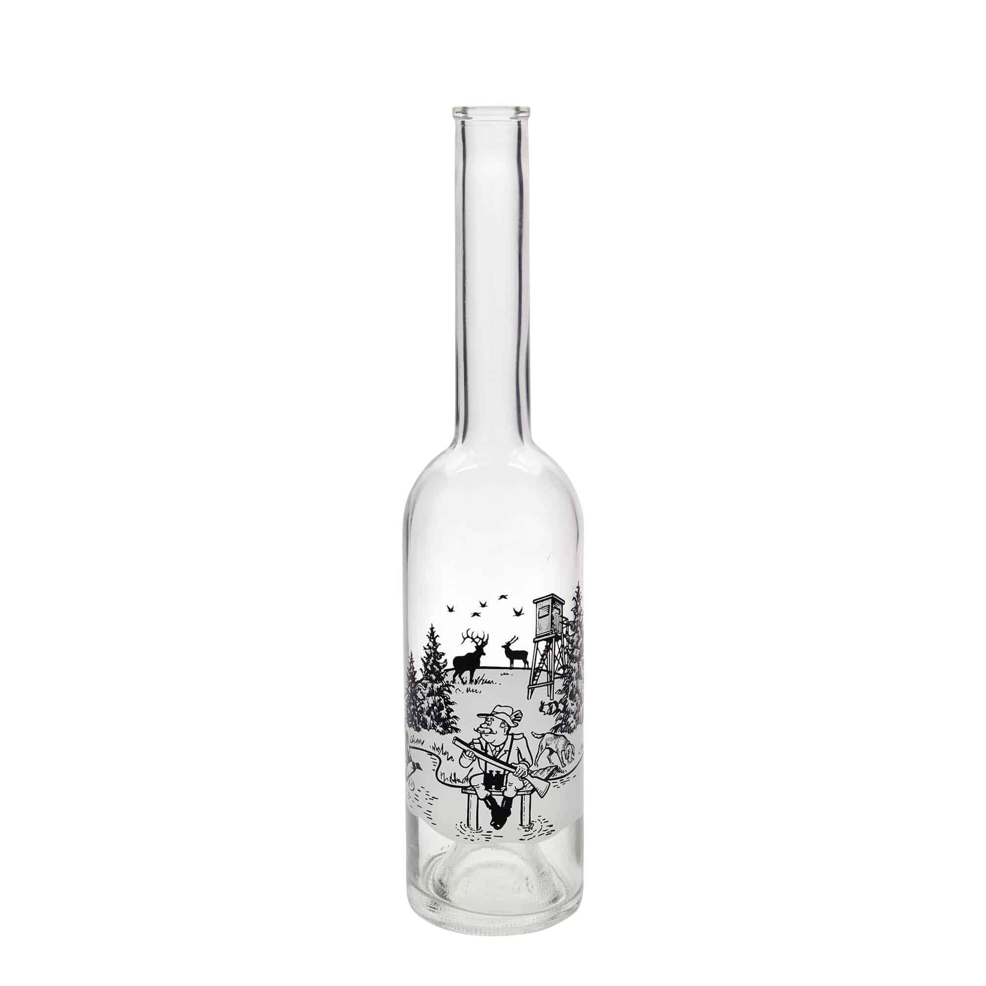 500 ml стъклена бутилка „Опера“, мотив: ловец, затваряне: коркова тапа 500 ml стъклена бутилка „Опера“, мотив: ловец, затваряне: коркова тапа