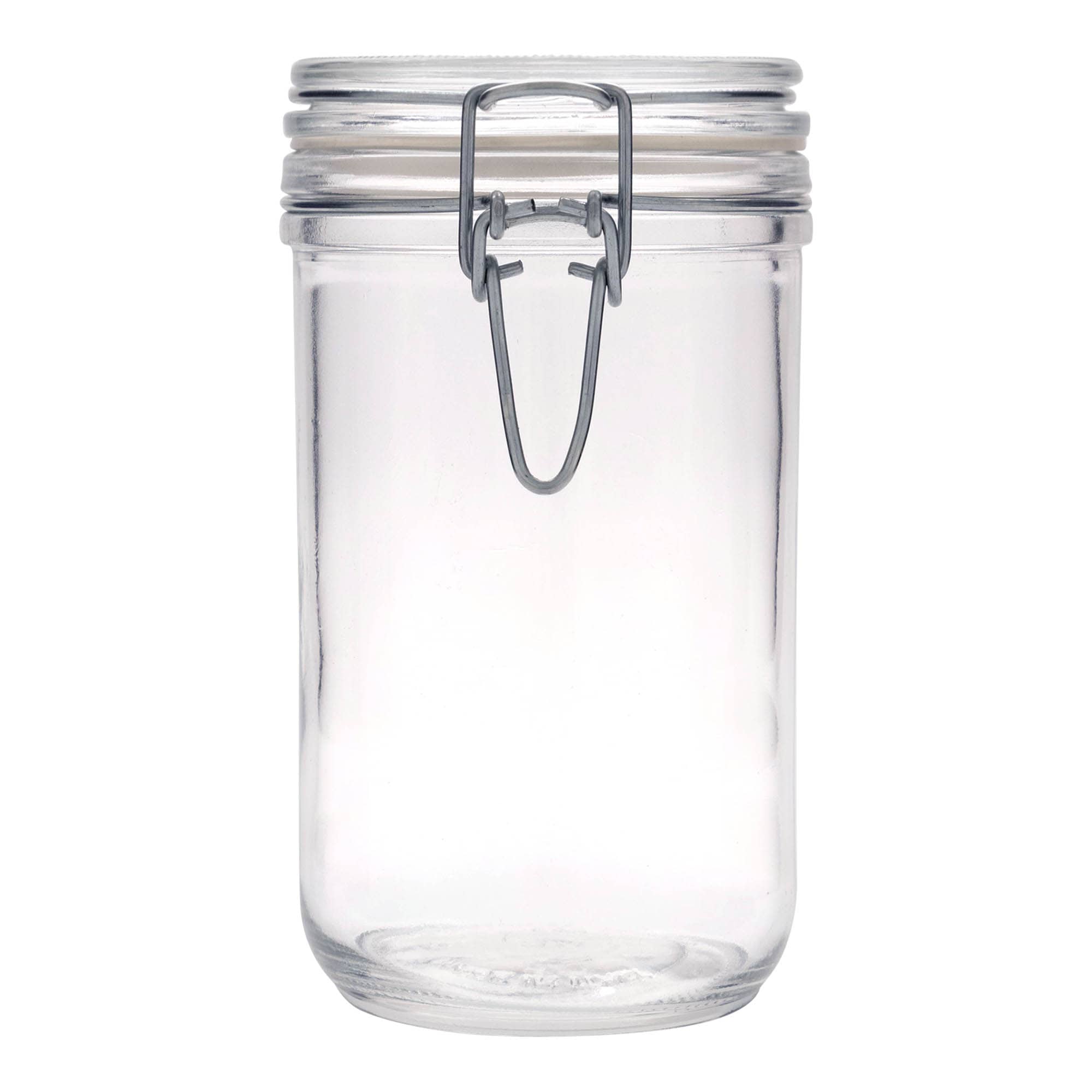 750 мл стъклен буркан с телена закопчалка 'Fido', отвор: телена закопчалка