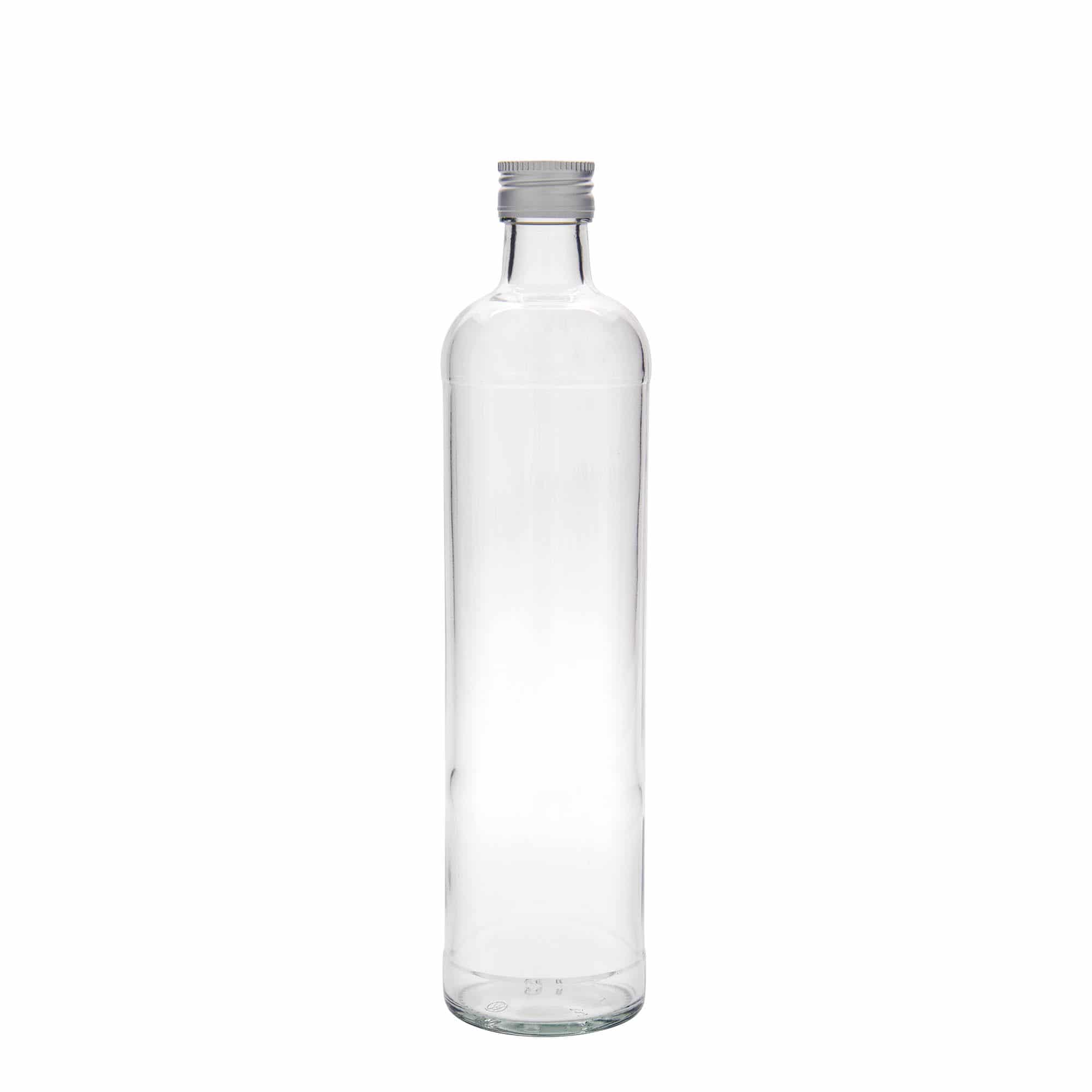 500 ml висока бутилка с късо гърло, стъклена, затваряне: капачка PP 28