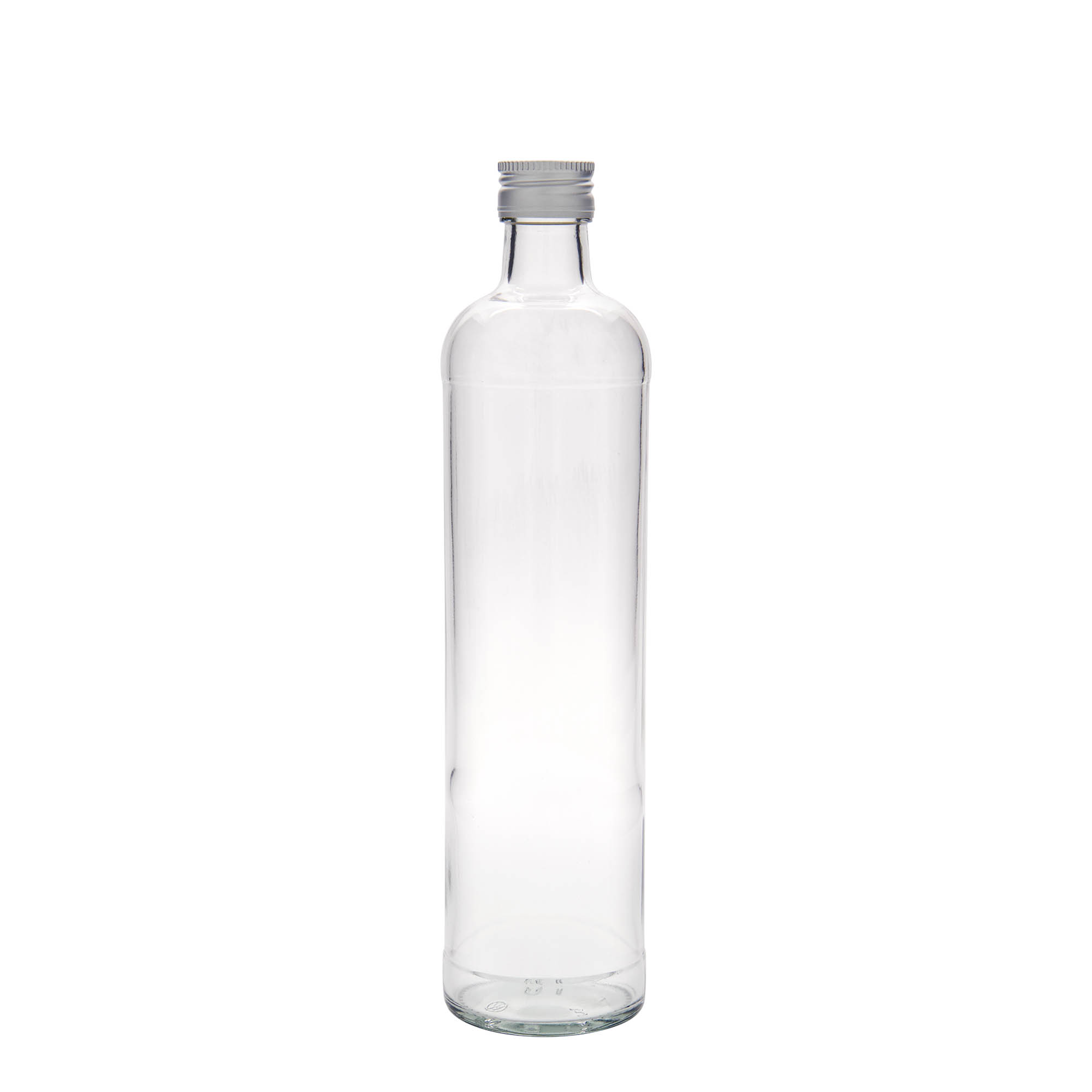 500 ml висока бутилка с късо гърло, стъклена, затваряне: капачка PP 28