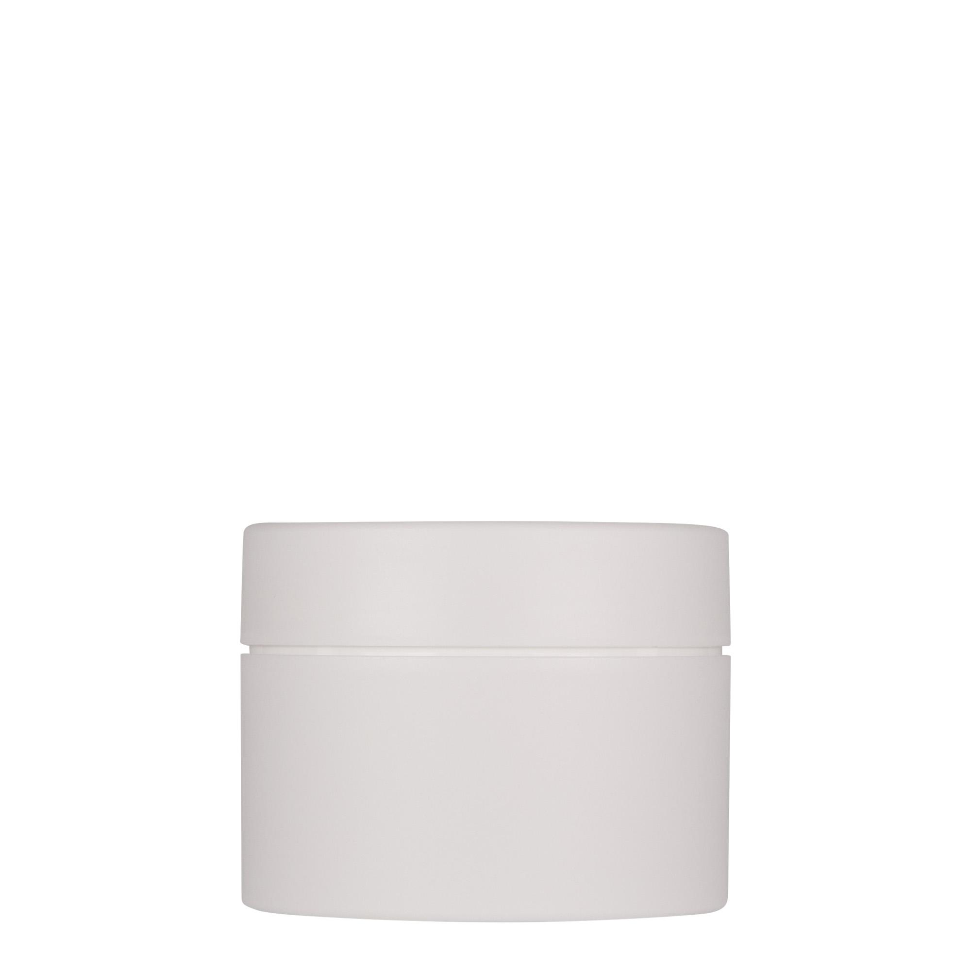 150 ml пластмасова кутия „Antonella“, PP, бяла, затваряне: винтова капачка