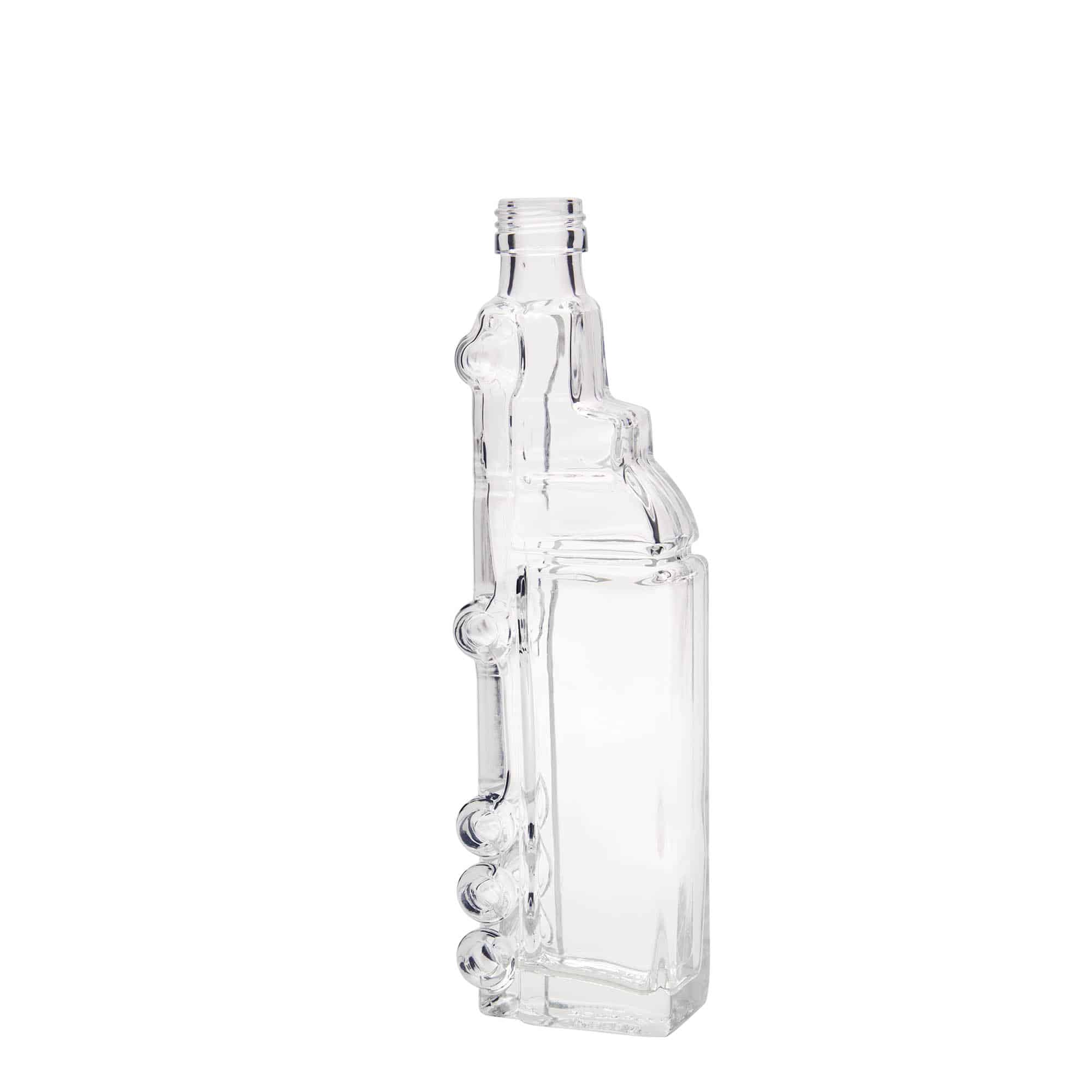 200 ml стъклена бутилка „Камион“, затваряне: коркова тапа