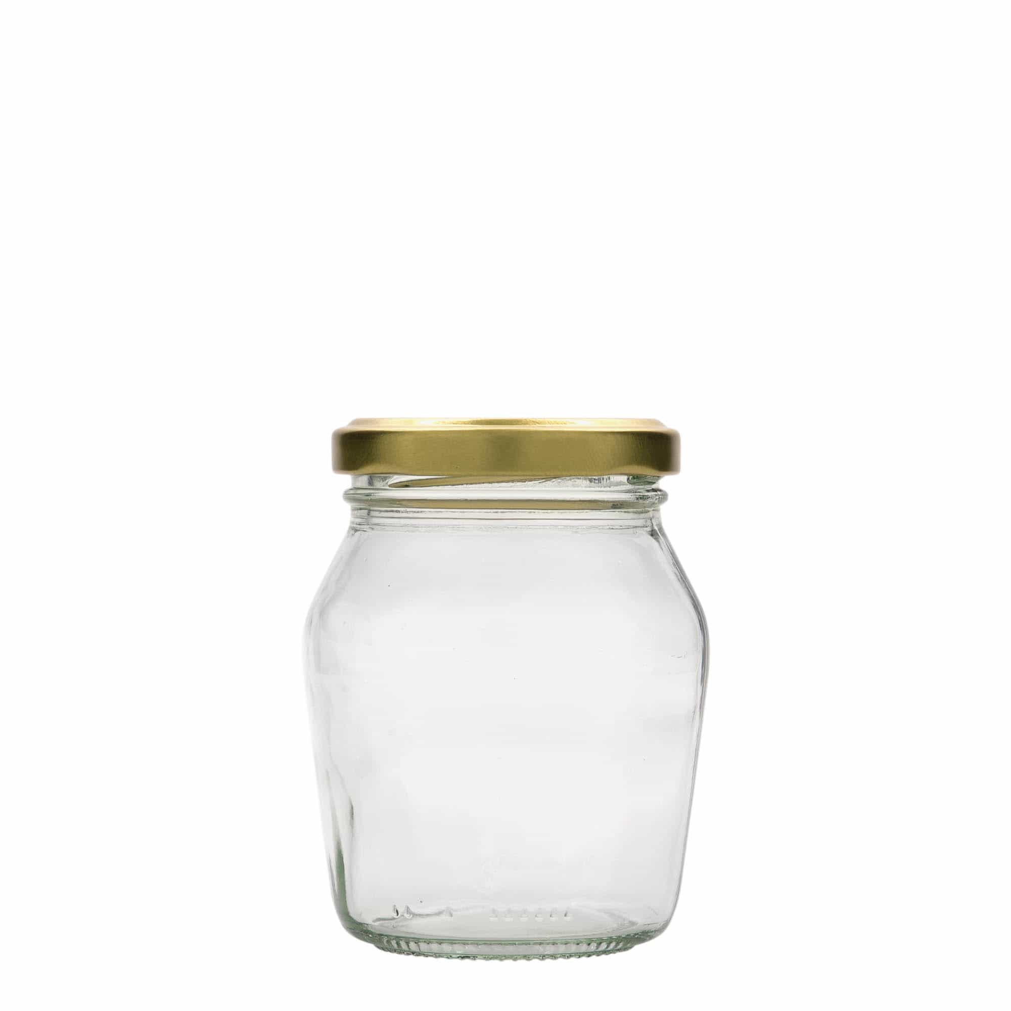180 ml сферичен кръгъл буркан, затваряне: винтов капак Twist-Off (TO 58)