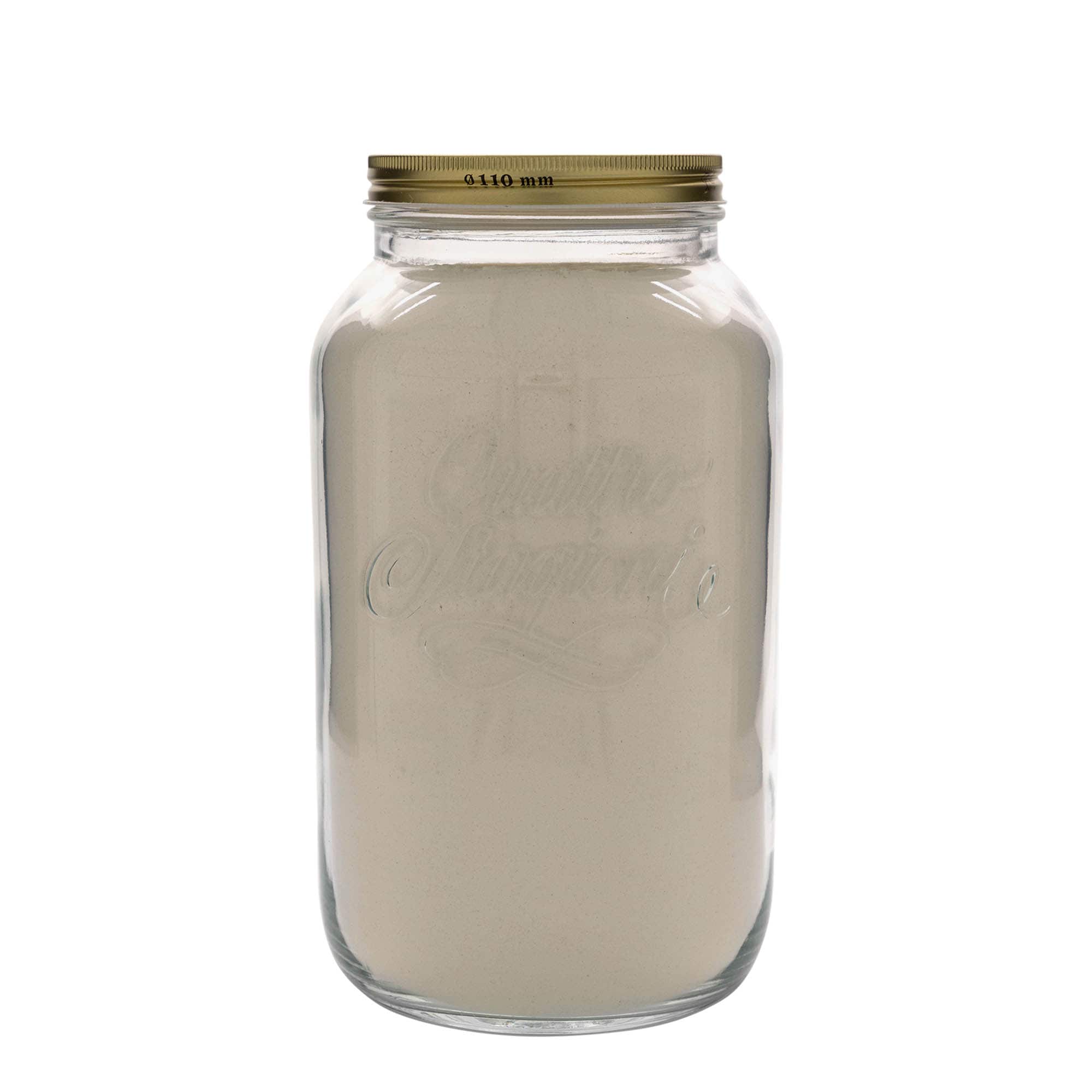 3800 ml буркан „Quattro Stagioni“, затваряне: винтова капачка