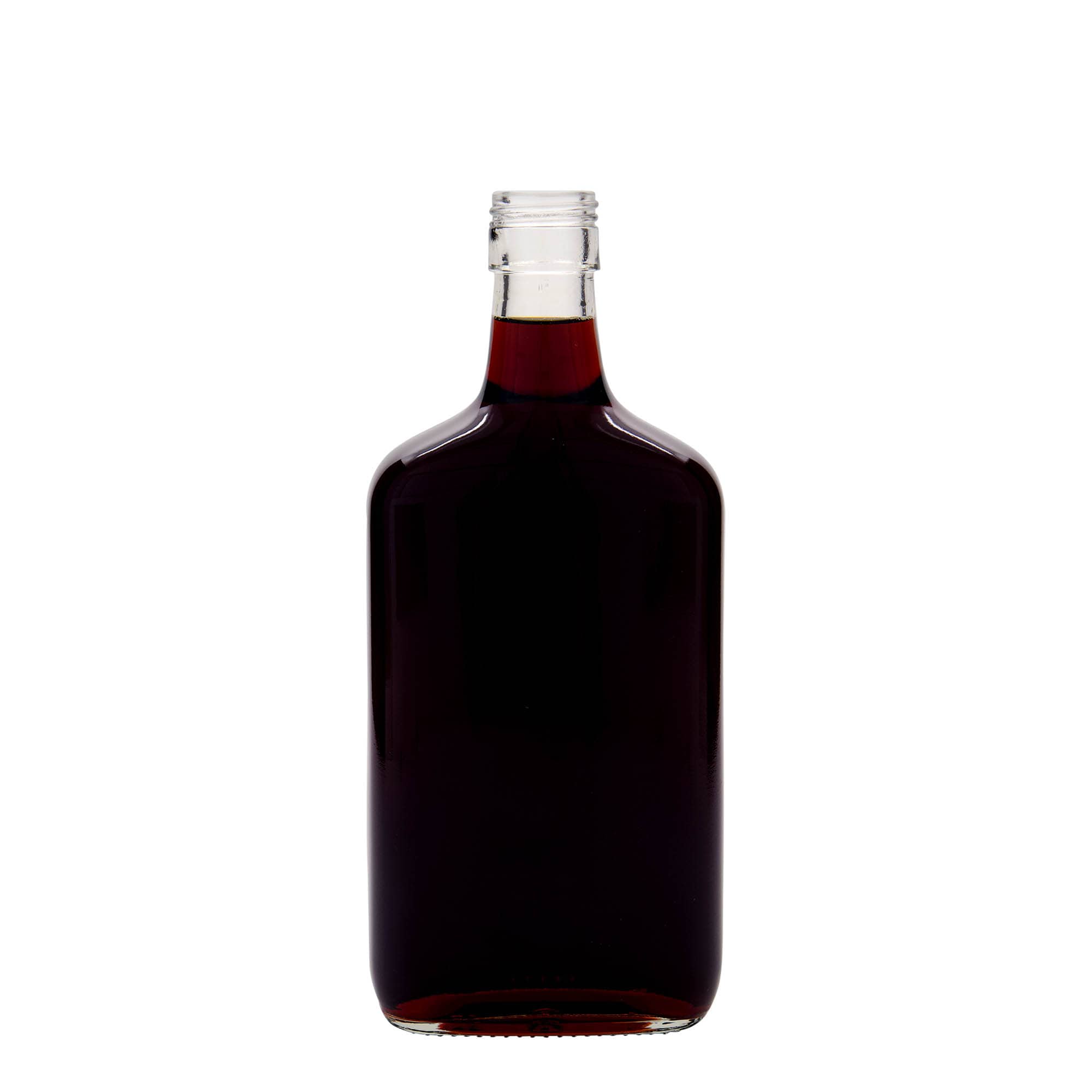 700 ml стъклена бутилка „Amaretto“, правоъгълна, затваряне: капачка PP 31,5