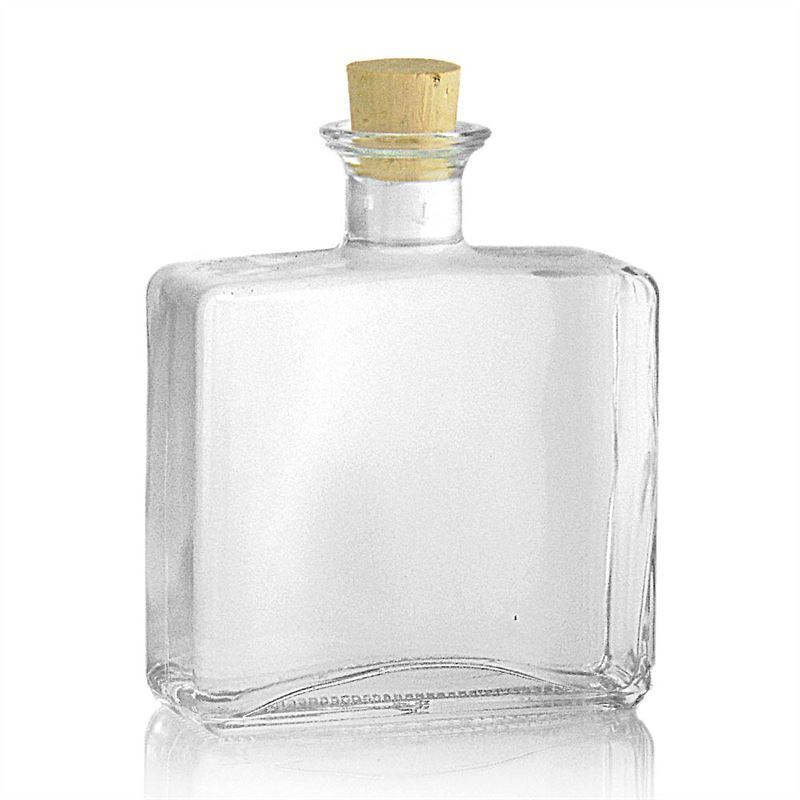 500 ml стъклена бутилка „Julia“, правоъгълна, затваряне: коркова тапа 500 ml стъклена бутилка „Julia“, правоъгълна, затваряне: коркова тапа