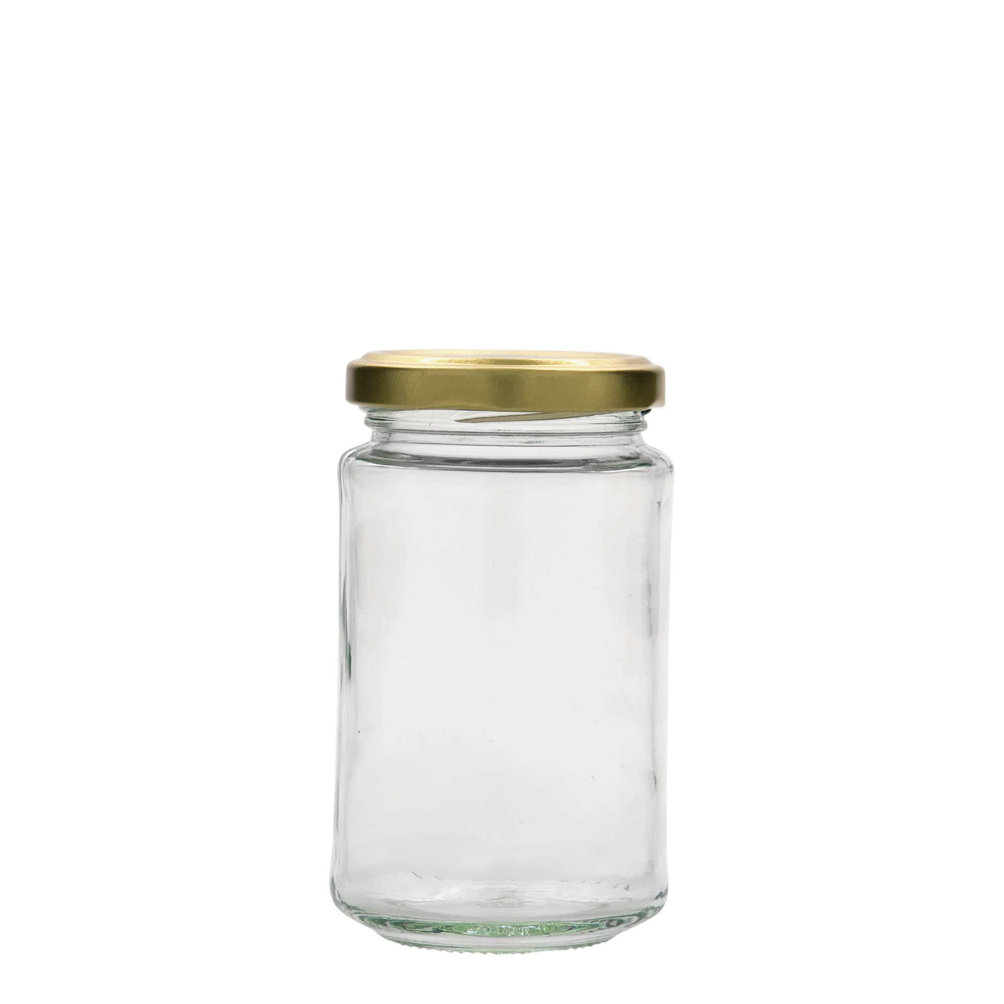 250 ml висок кръгъл буркан, затваряне: винтов капак Twist-Off (TO 58)