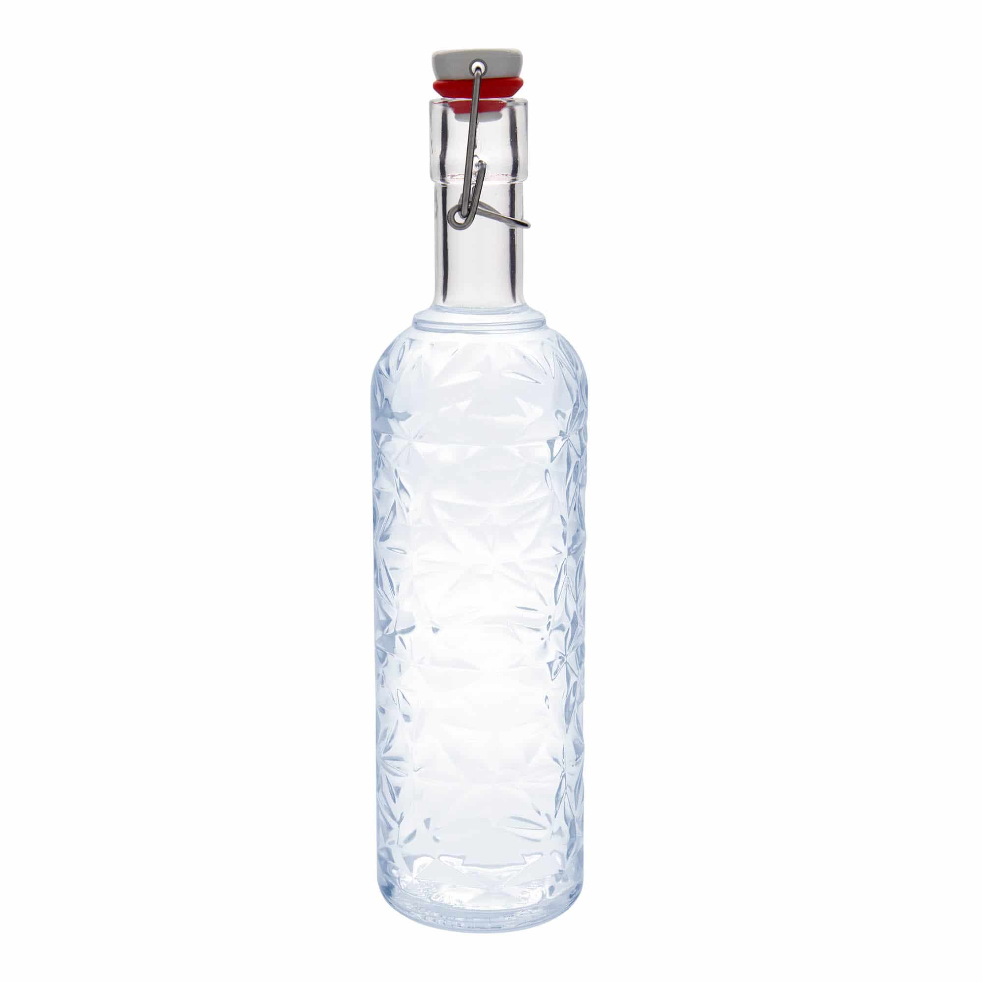 1000 ml стъклена бутилка „Oriente“, затваряне: тапа с клипс