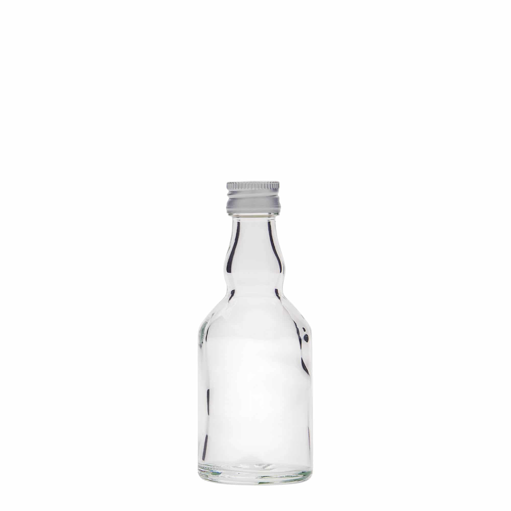50 ml стъклена бутилка „Georgio“, затваряне: капачка PP 18