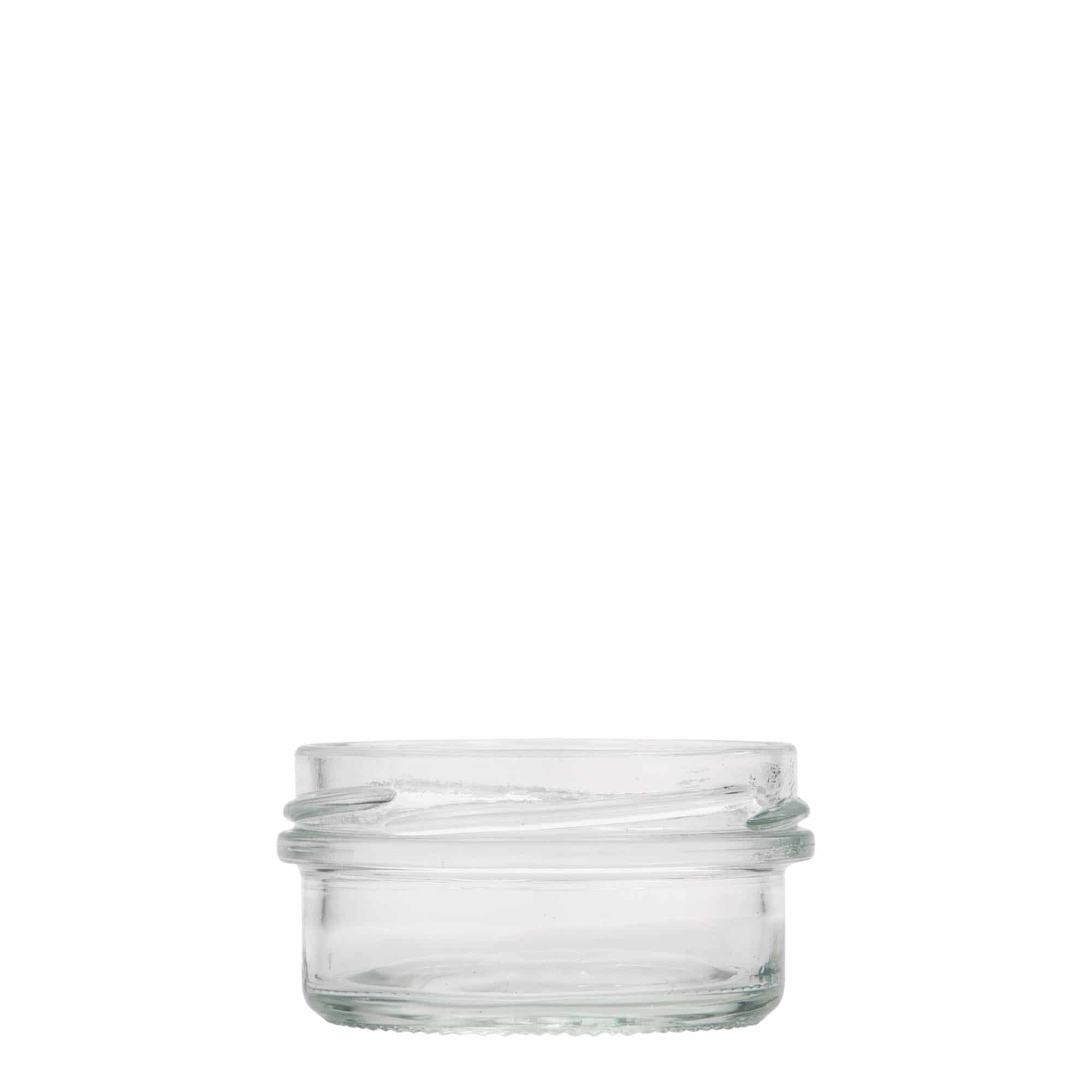 65 мл плоско бурканче със стъкло, отвор: Twist-Off (TO 66)