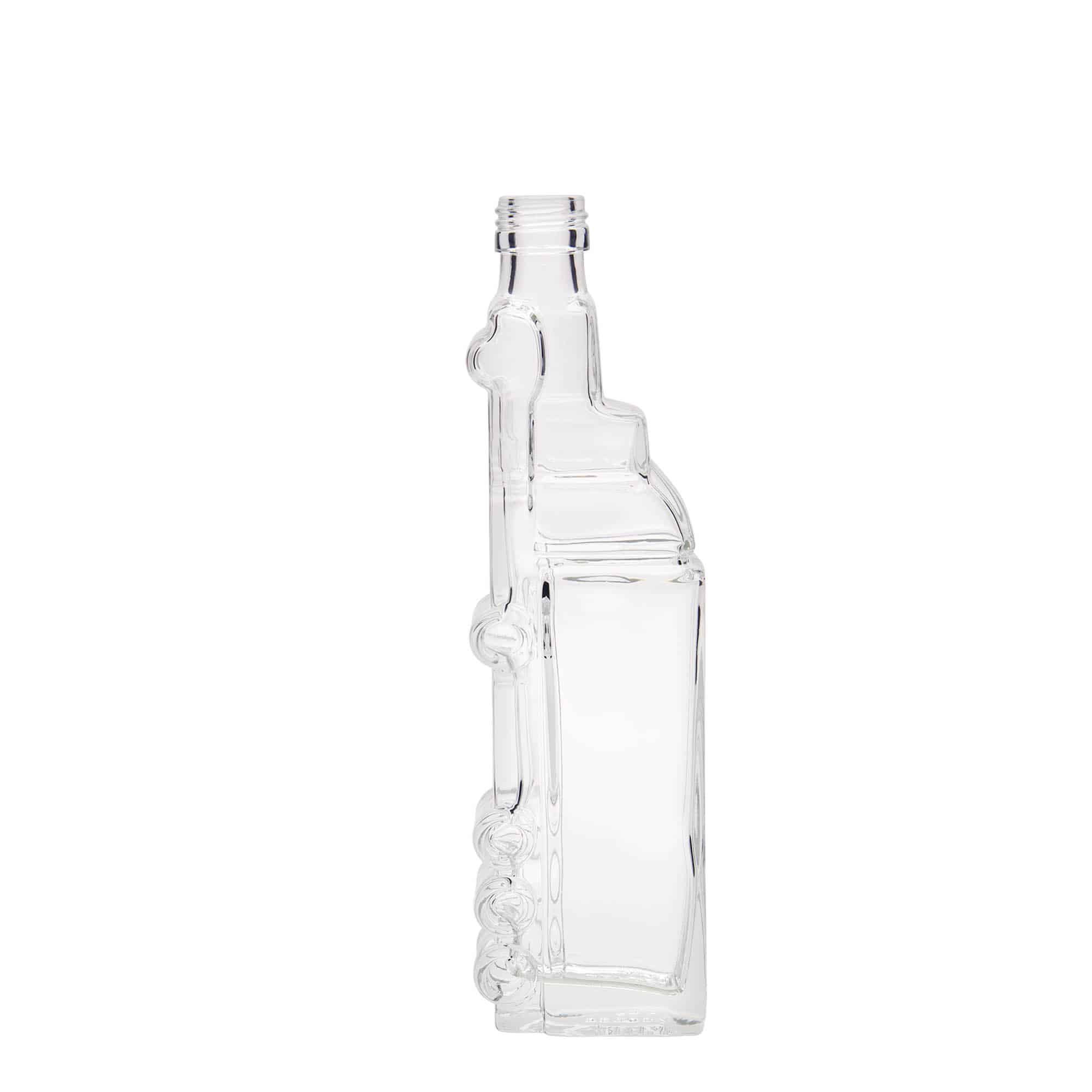 200 ml стъклена бутилка „Камион“, затваряне: коркова тапа