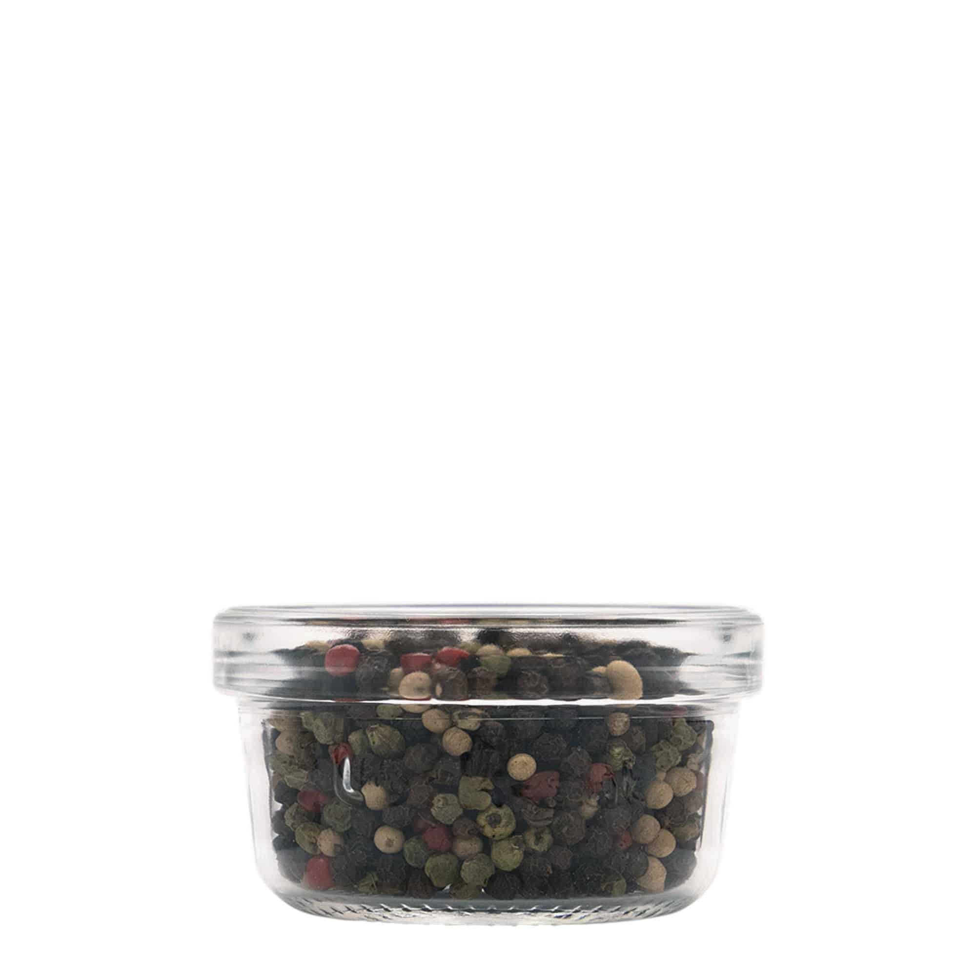 80 мл стъклен буркан с телена скоба 'Lock-Eat', отвор: телена скоба за затваряне