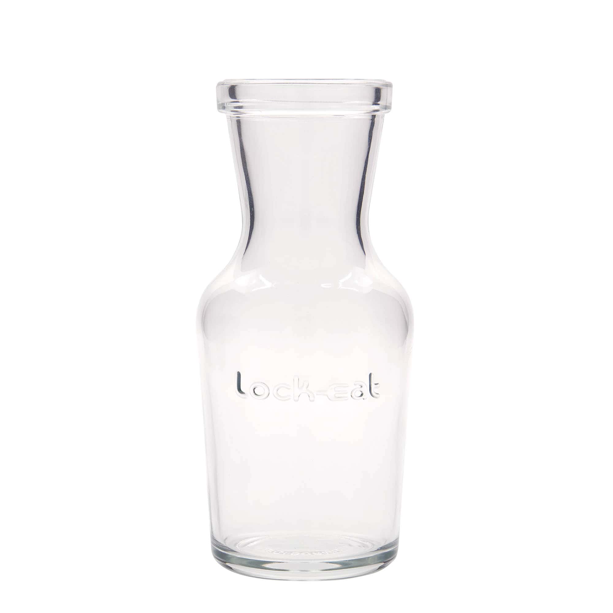 500 ml стъклена гарафа „Lock-Eat“, затваряне: капак с клипс