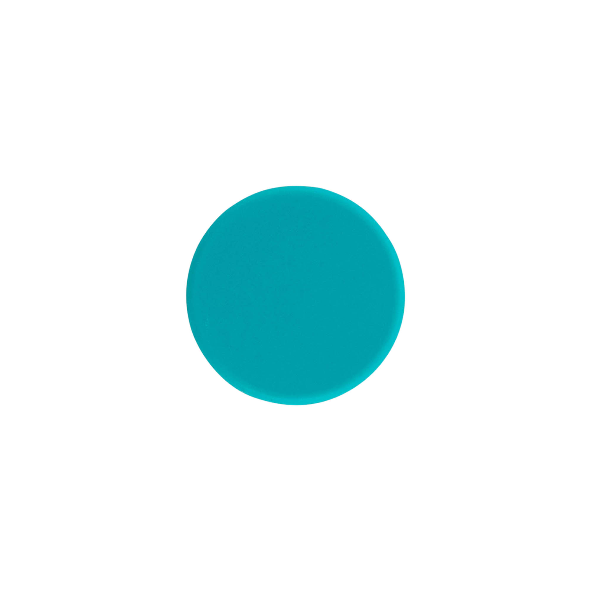 Винтова капачка, ABS пластмаса, тюркоазена, за отвор: GPI 28/400 Винтова капачка, ABS пластмаса, тюркоазена, за отвор: GPI 28/400