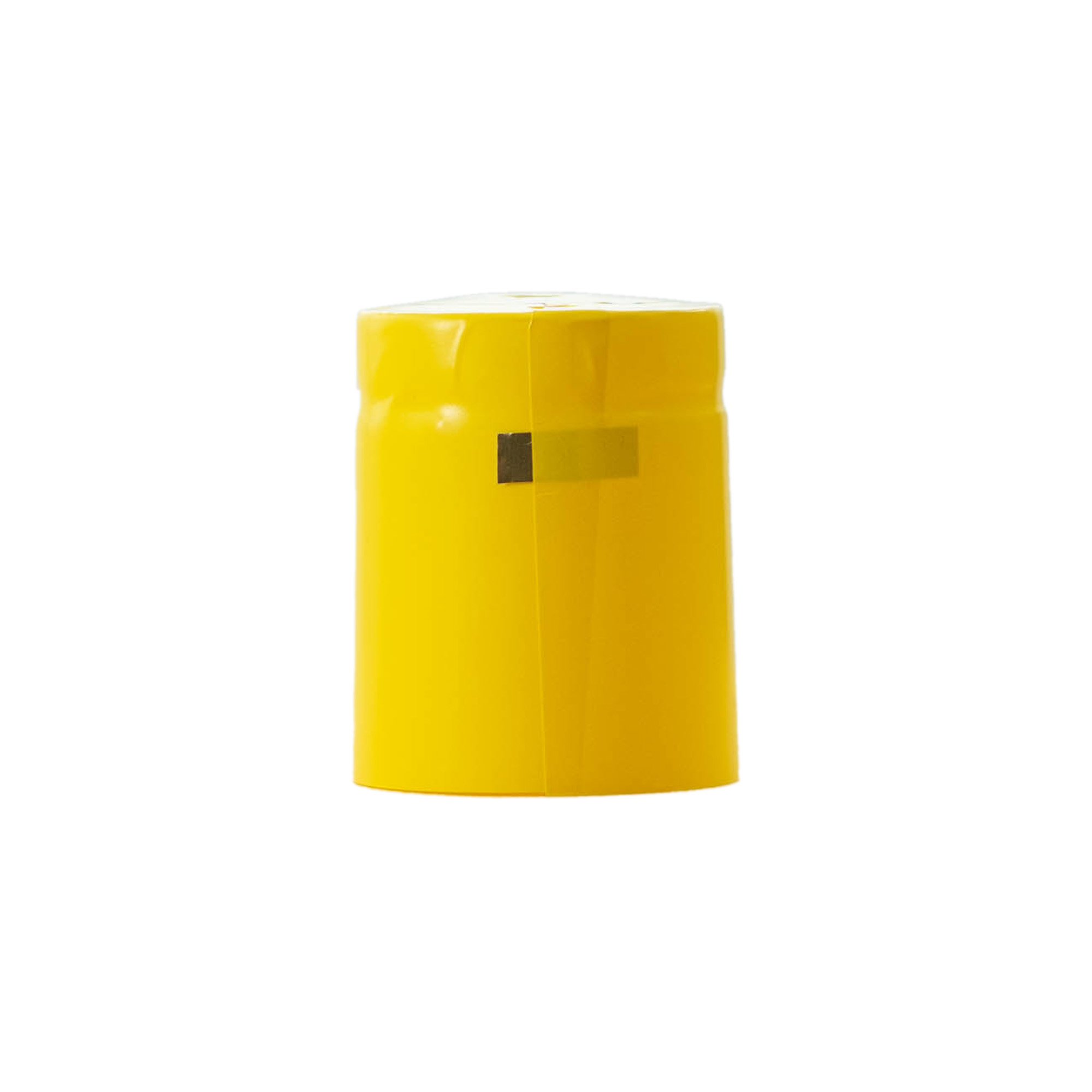 Свивна капсула 32x41, PVC пластмаса, жълта Свивна капсула 32x41, PVC пластмаса, жълта