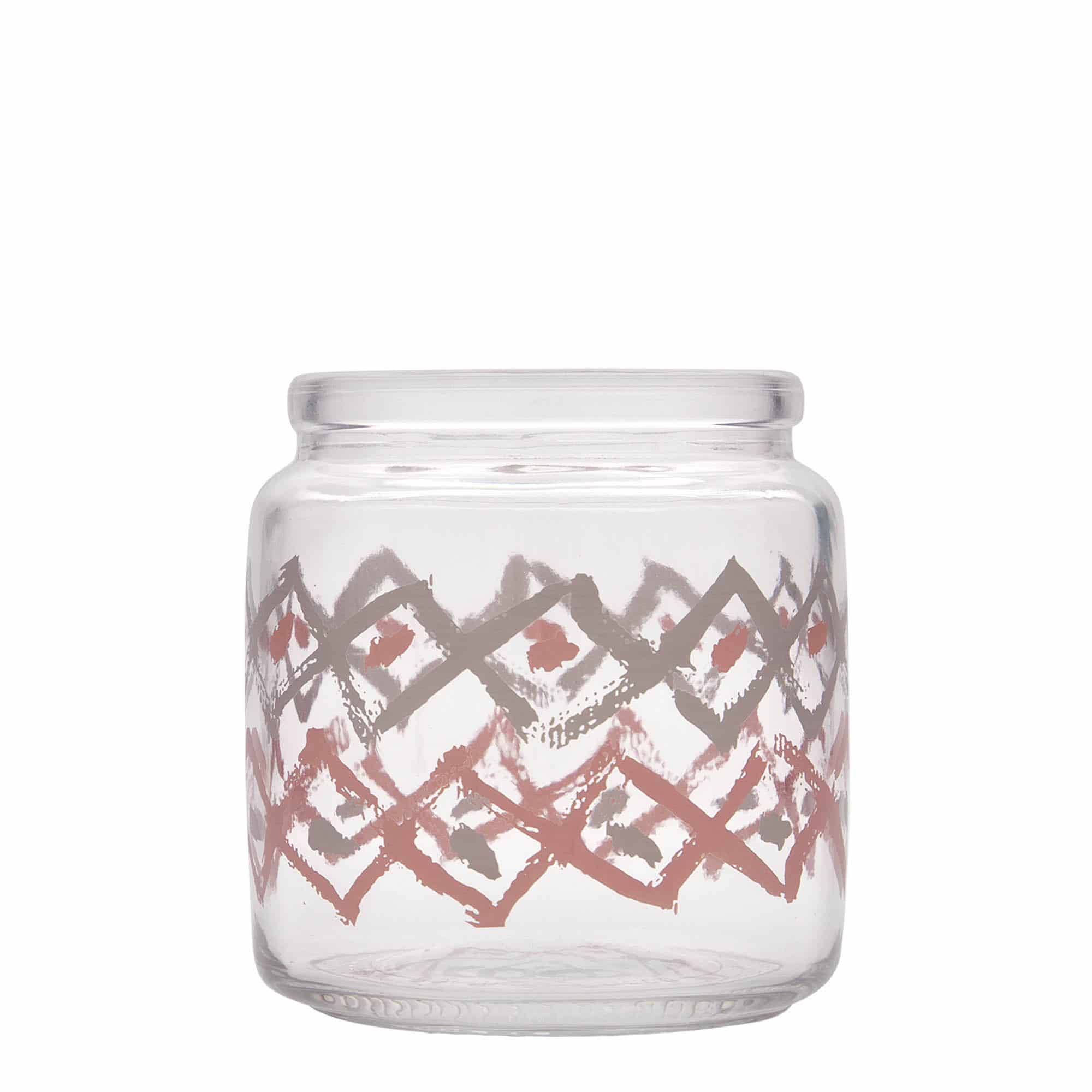 750 ml буркан с коркова тапа „Giara“, мотив: Manolibera rosa, затваряне: коркова тапа 750 ml буркан с коркова тапа „Giara“, мотив: Manolibera rosa, затваряне: коркова тапа