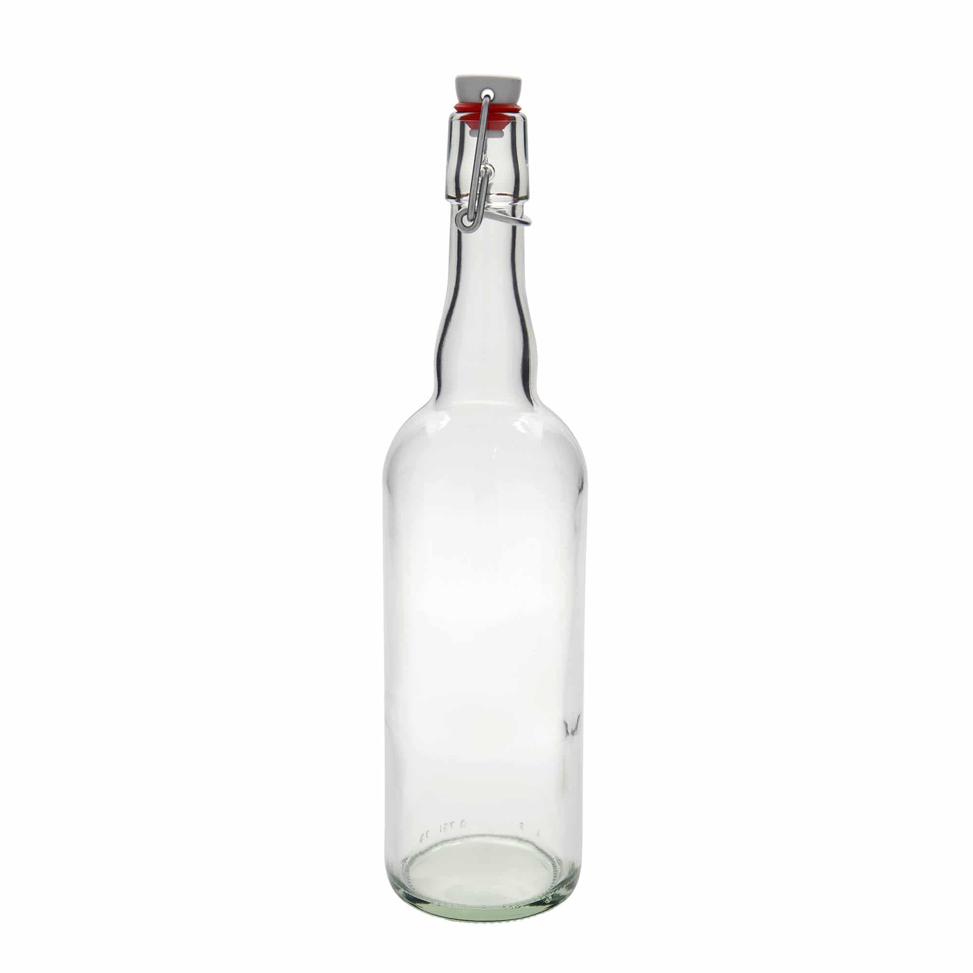 750 ml бутилка за бира „Белгия“, стъклена, затваряне: тапа с клипс