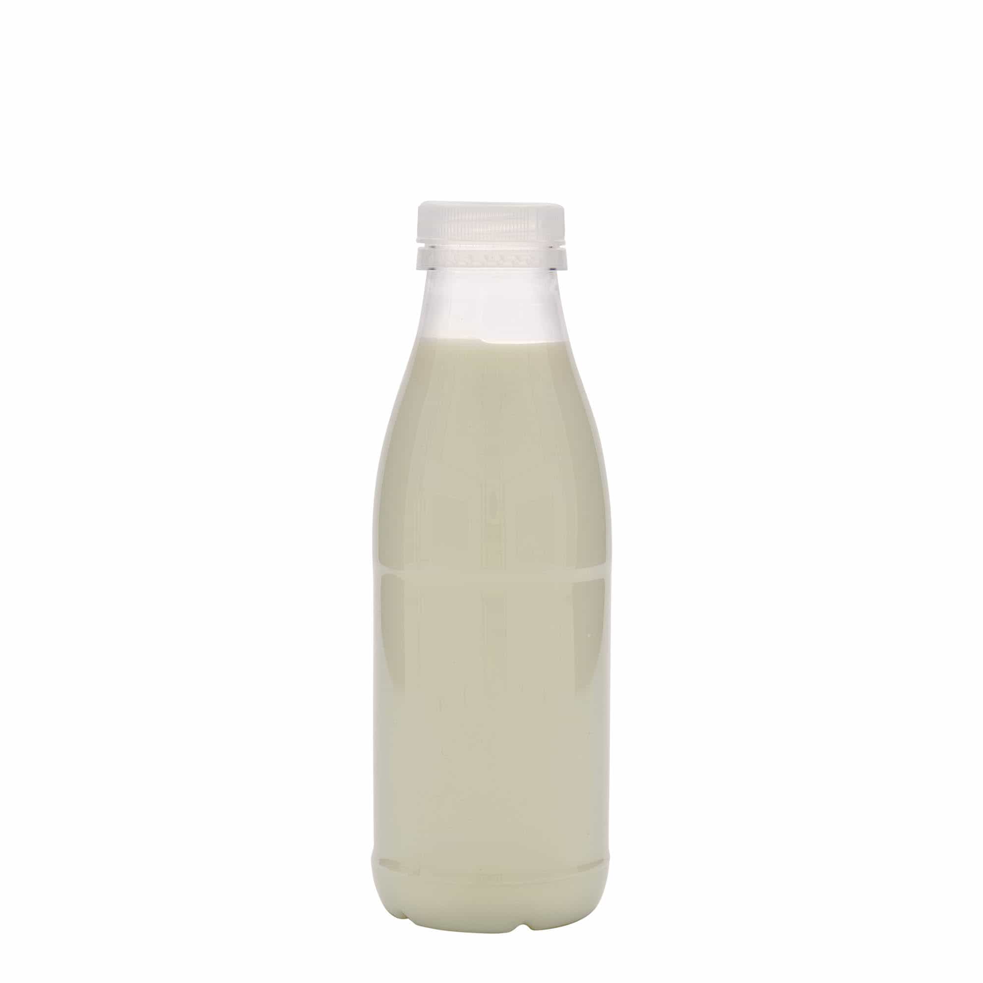 500 мл PET бутилка „Milk and Juice“, пластмаса, гърло: 38 мм