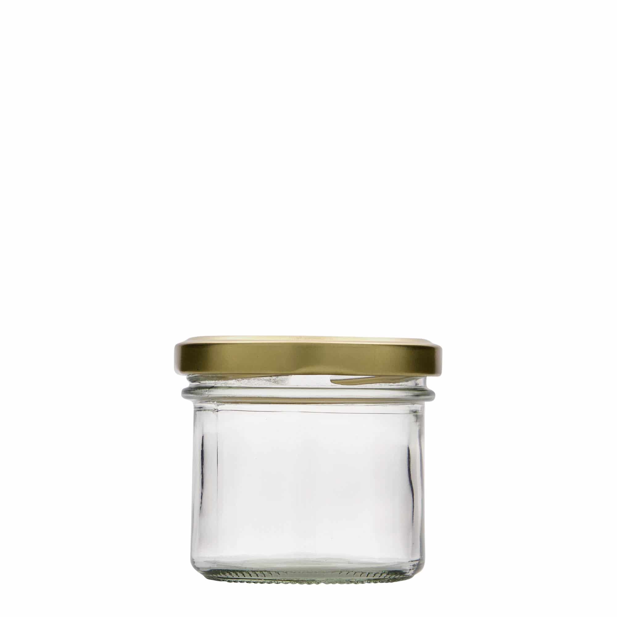 125 ml буркан с широк отвор, затваряне: винтов капак Twist-Off (TO 66)