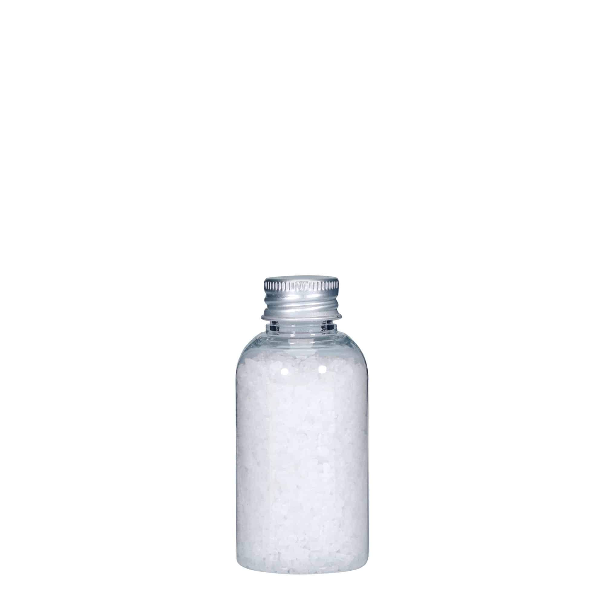 50 ml PET бутилка „Бостън“, пластмасова, затваряне: винтова капачка 20/410