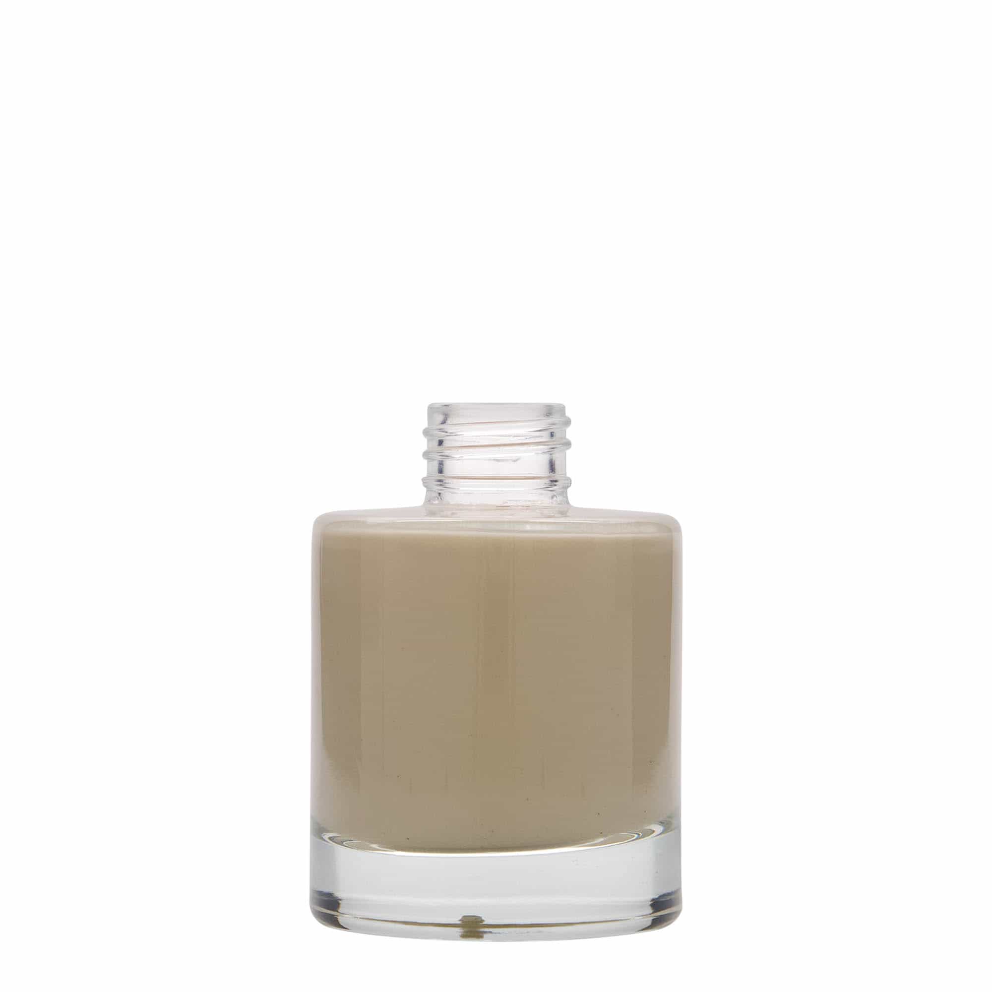 100 ml стъклена бутилка „Flamenco“, затваряне: винтова капачка GPI 28/410