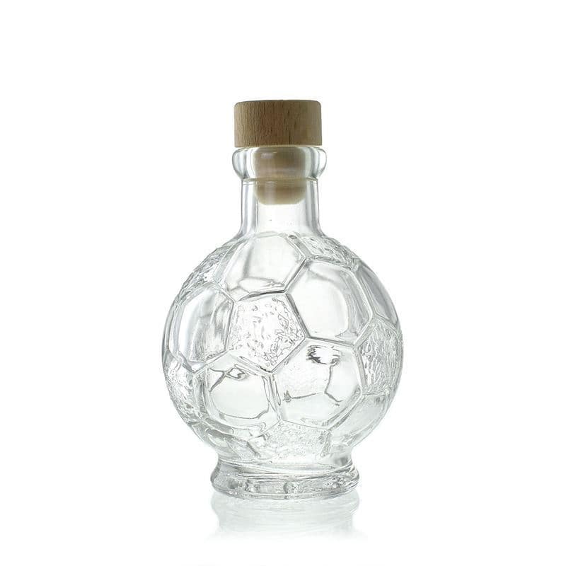 200 ml стъклена бутилка „Футбол“, затваряне: коркова тапа 200 ml стъклена бутилка „Футбол“, затваряне: коркова тапа