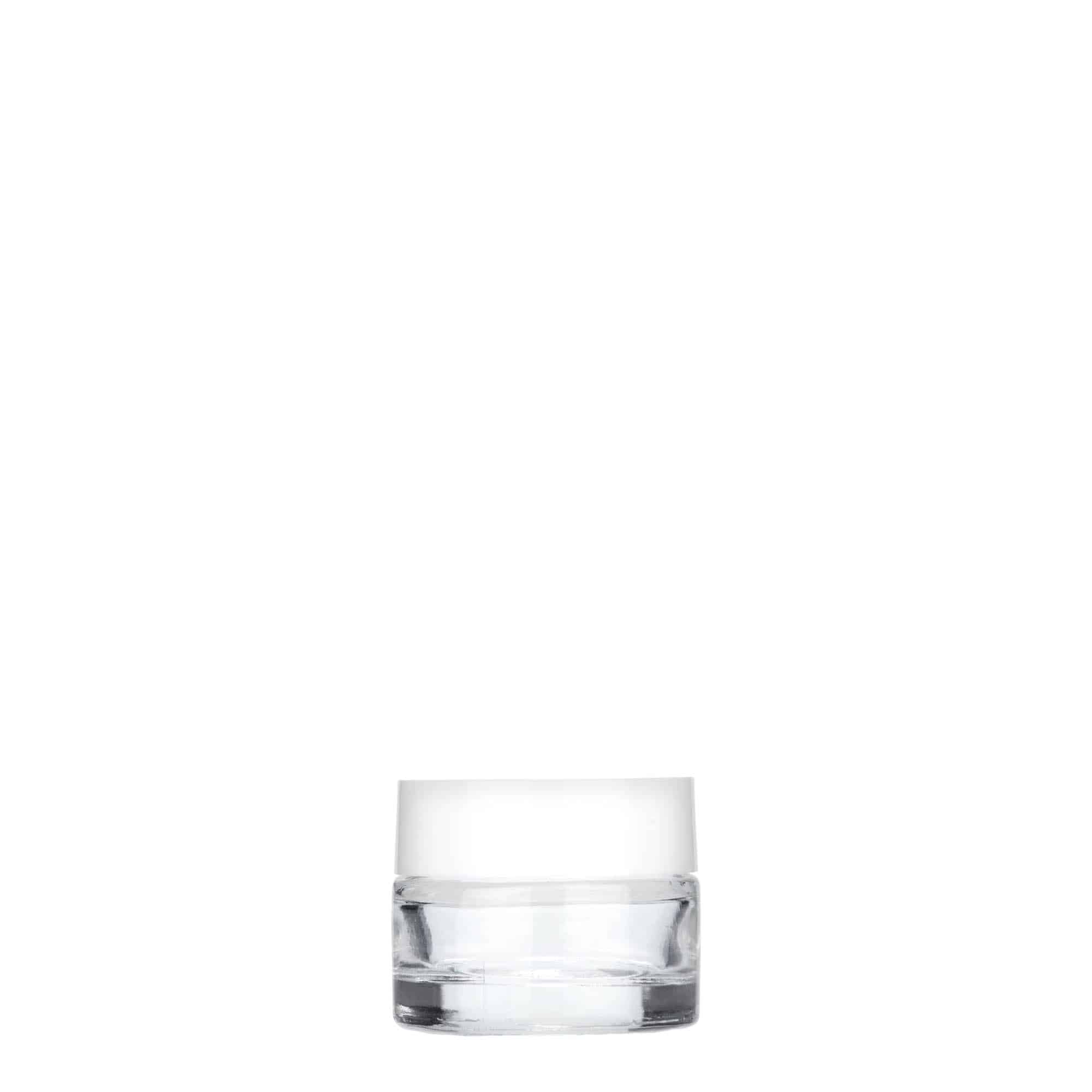 5 ml бурканче за козметични продукти „Beauty“, стъклено, затваряне: винтова капачка