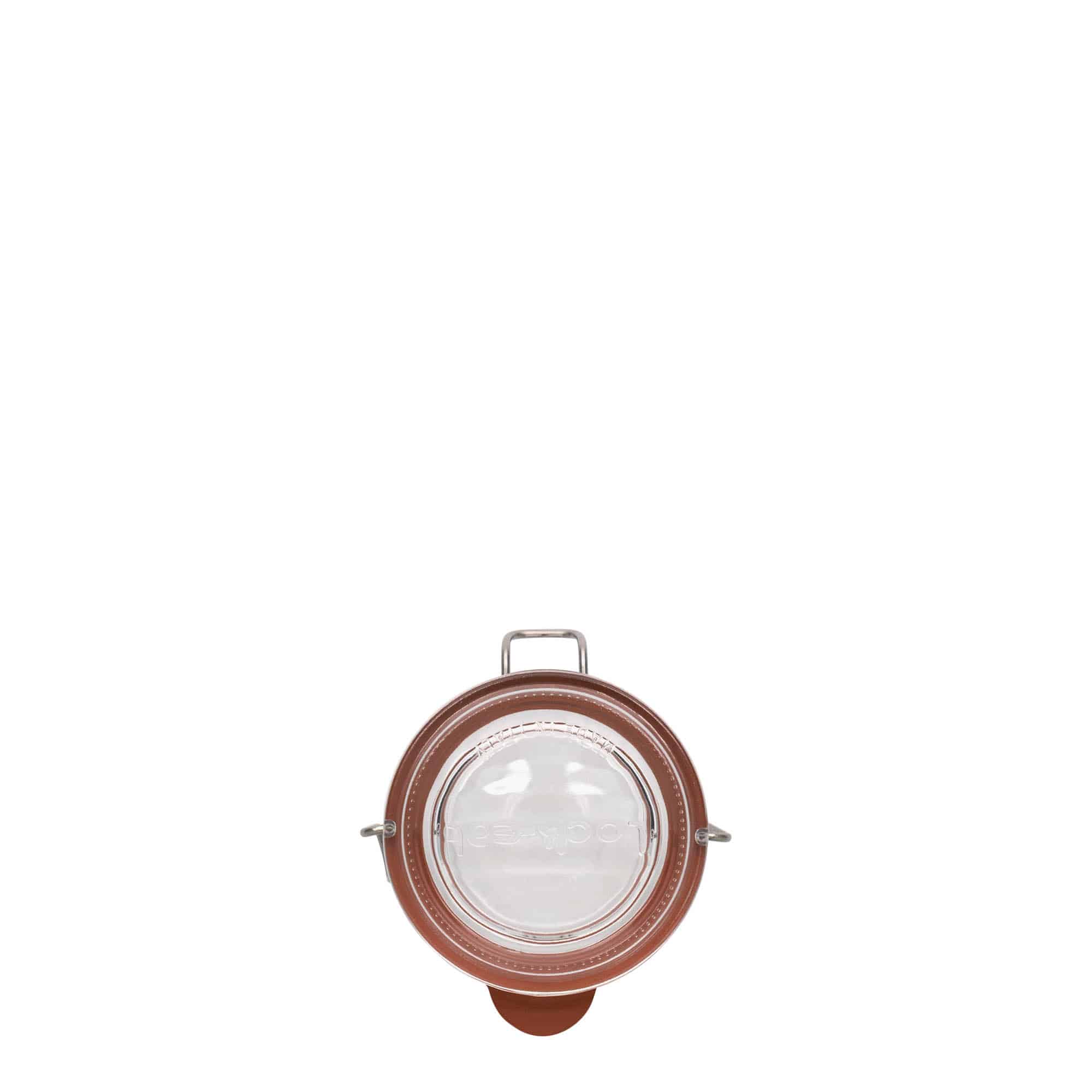 80 мл стъклен буркан с телена скоба 'Lock-Eat', отвор: телена скоба за затваряне