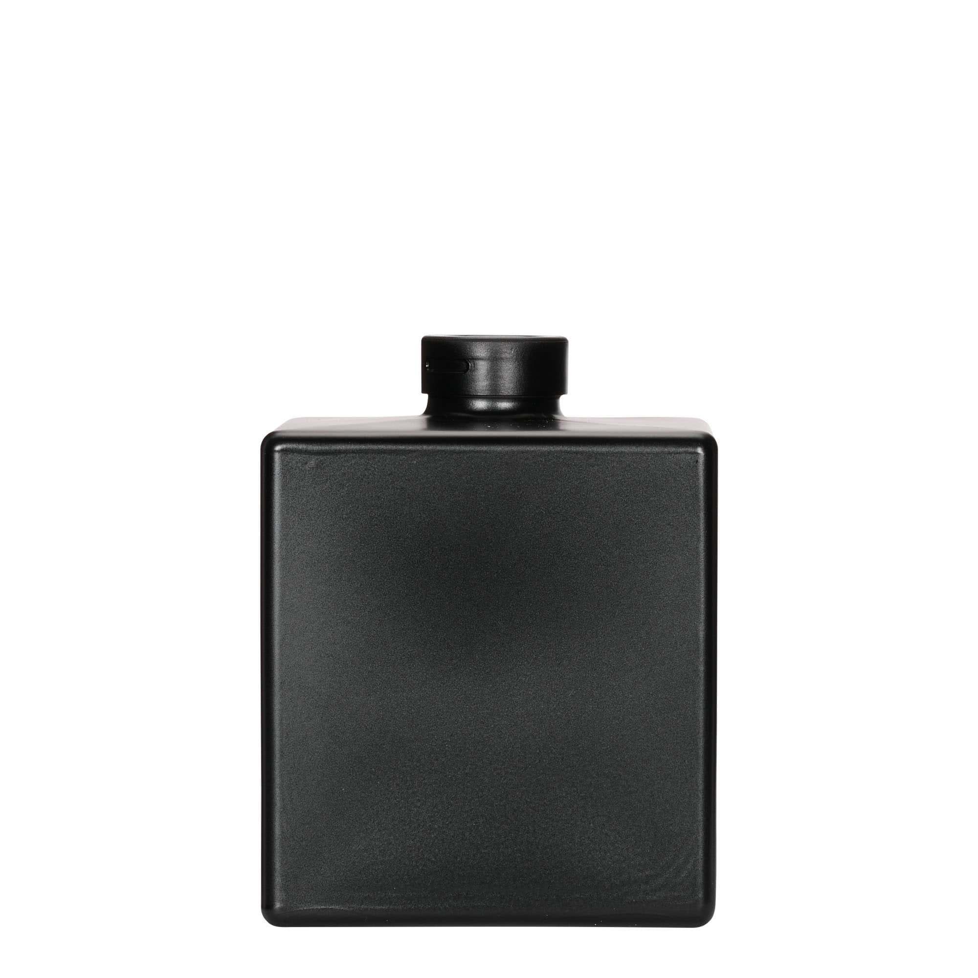 500 ml стъклена бутилка „Cube“, квадратна, черна, затваряне: коркова тапа 500 ml стъклена бутилка „Cube“, квадратна, черна, затваряне: коркова тапа