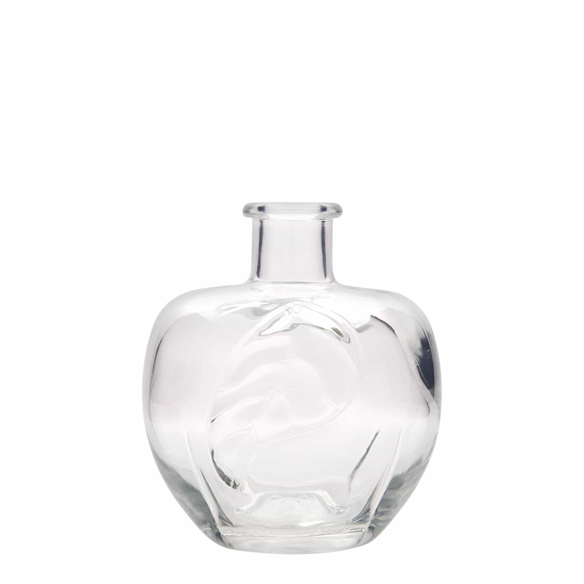 350 ml стъклена бутилка „Ябълка“, затваряне: коркова тапа