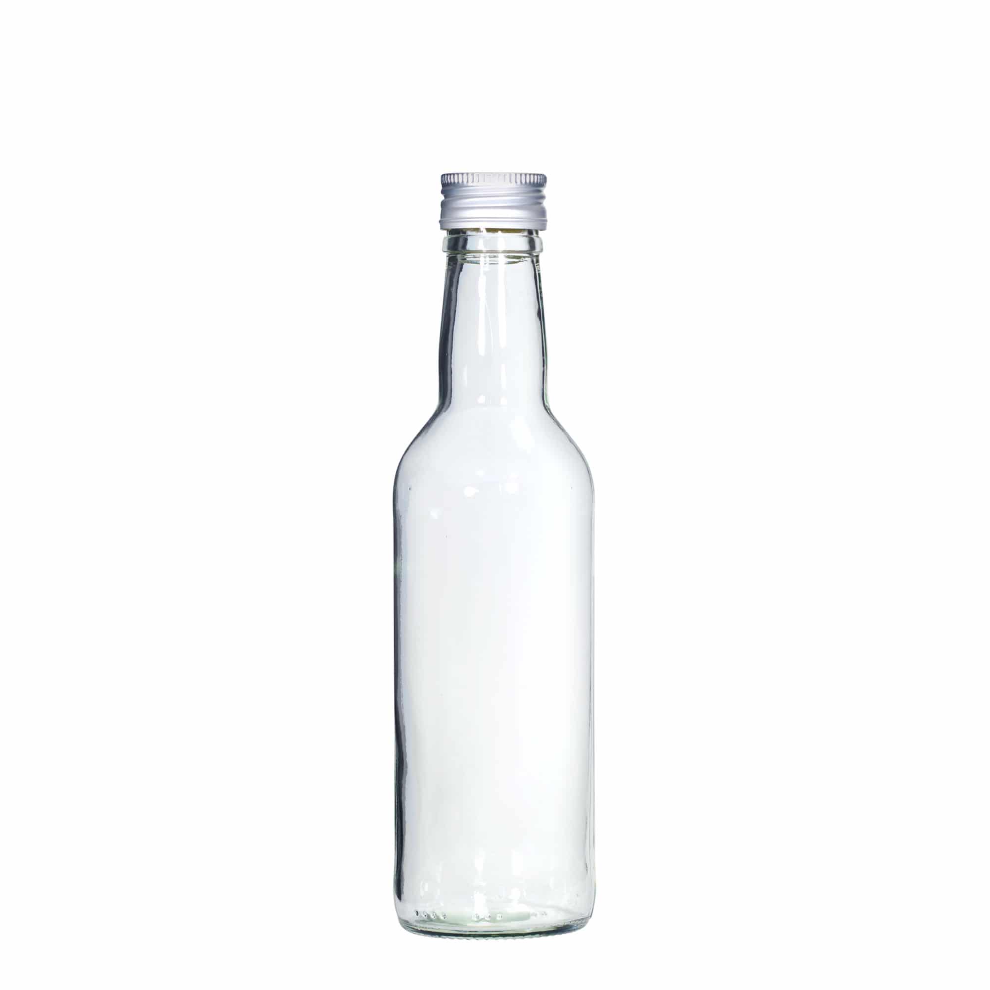 350 ml универсална бутилка, стъклена, затваряне: капачка PP 31,5