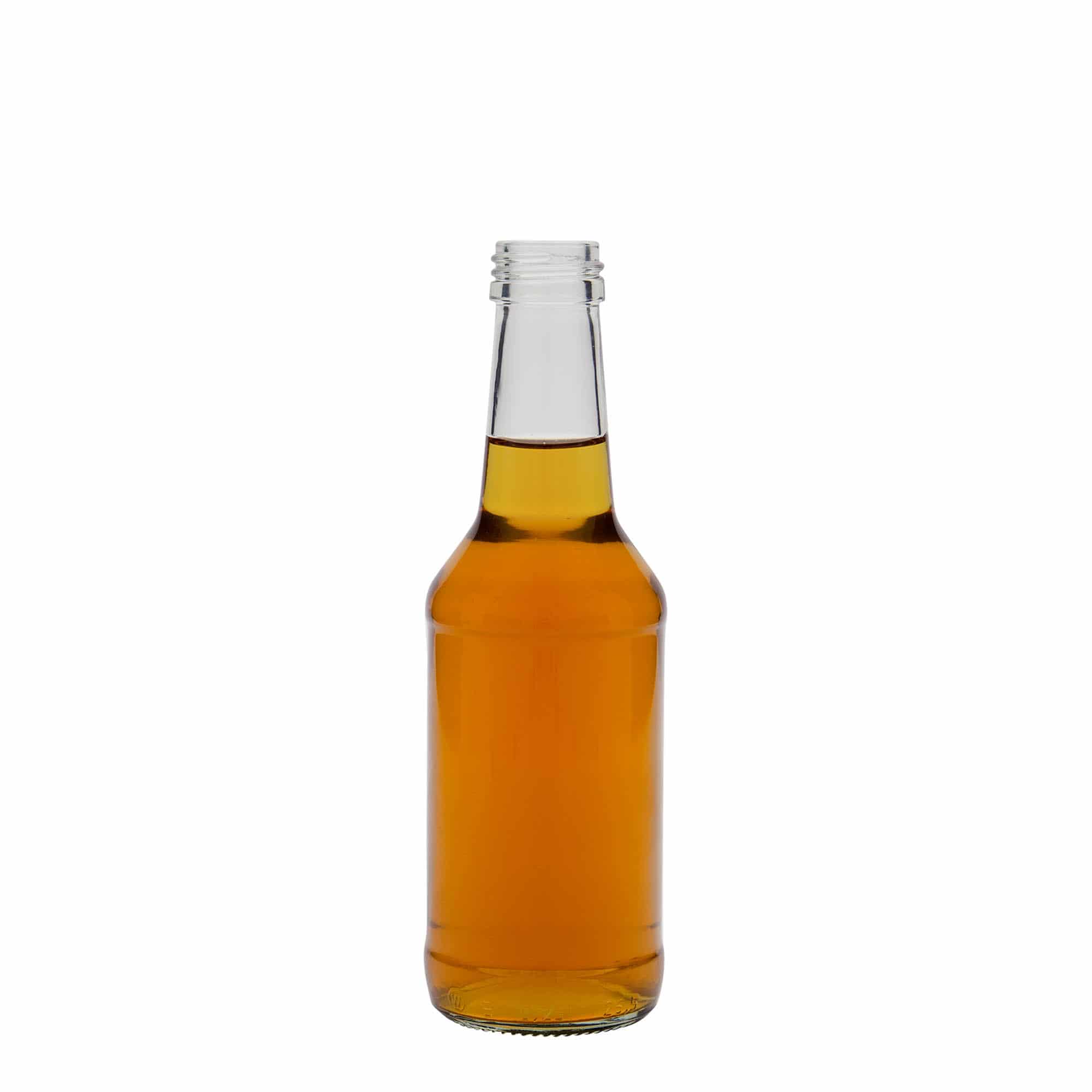 250 ml стъклена бутилка „Nils“, затваряне: капачка PP 28