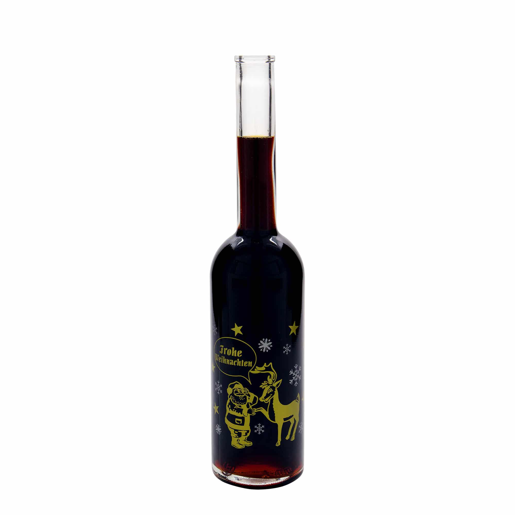 500 ml стъклена бутилка „Опера“, мотив: фойерверк, затваряне: коркова тапа