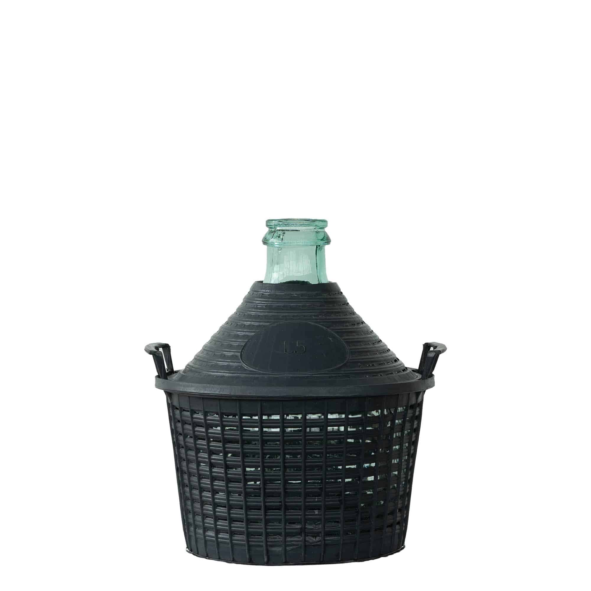 5 l дамаджана с тясно гърло, стъклена, затваряне: капачка 5 l дамаджана с тясно гърло, стъклена, затваряне: капачка