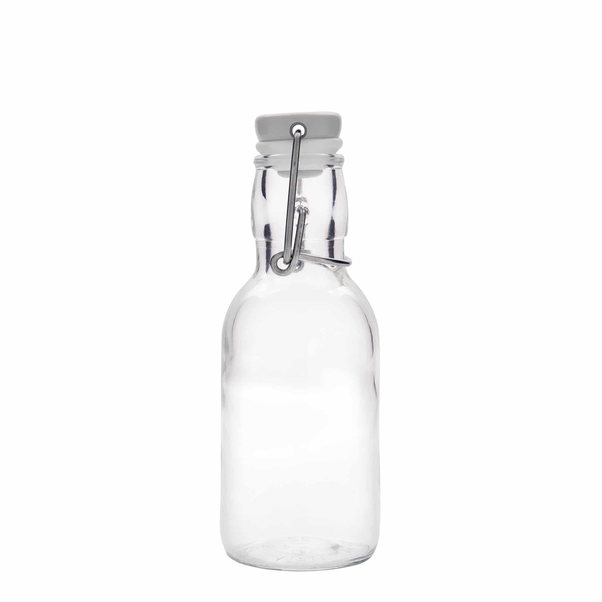 250 ml стъклена бутилка „Emilia“, затваряне: тапа с клипс