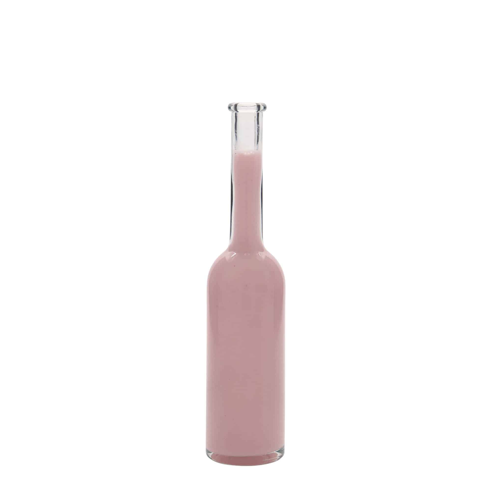 100 ml стъклена бутилка „Опера“, затваряне: коркова тапа