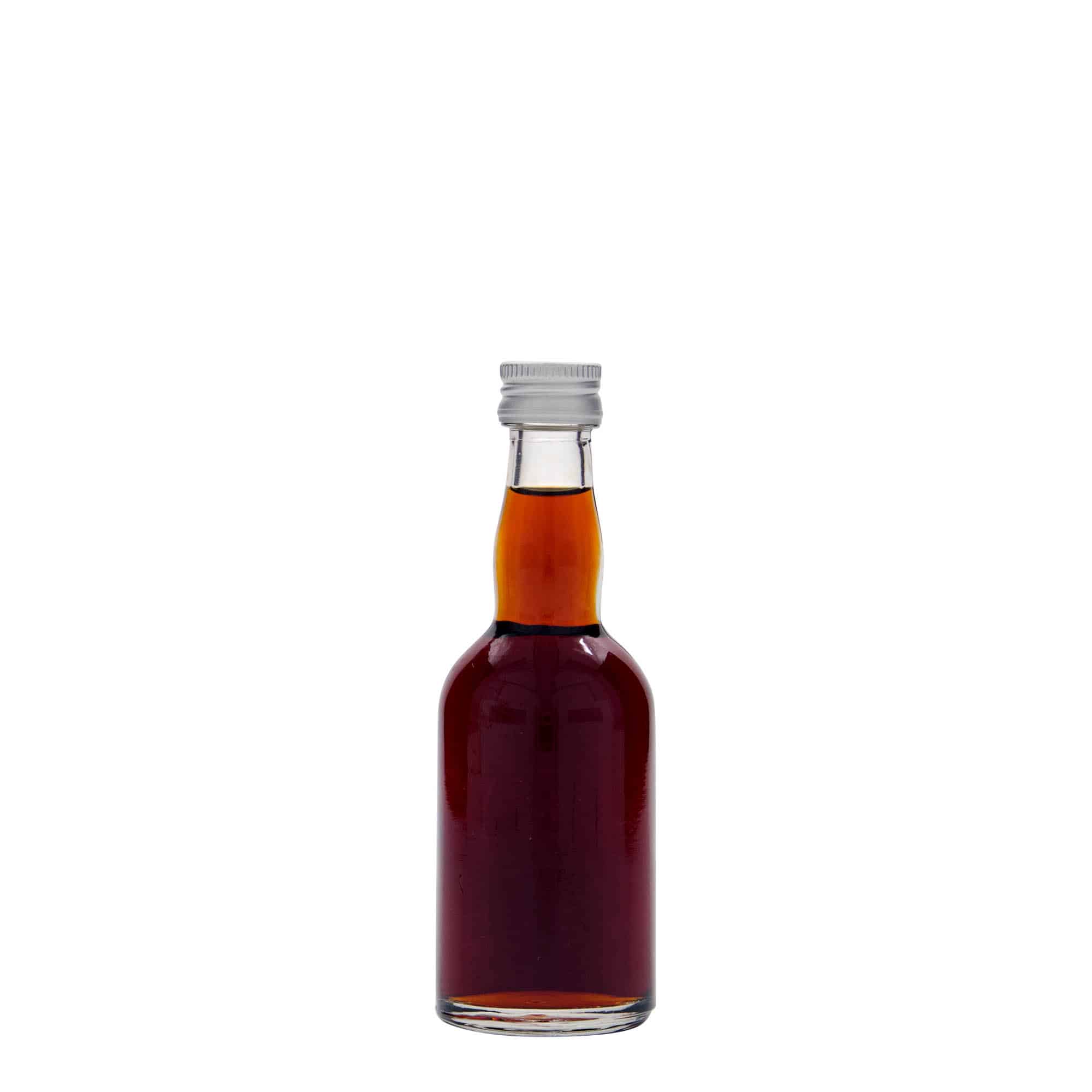 50 ml стъклена бутилка „Proba“, затваряне: капачка PP 18