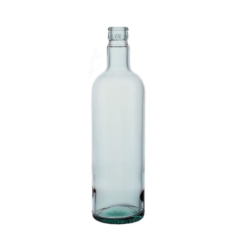 750 ml бутилка за оцет/олио „Willy New“, стъклена, светлозелена, затваряне: без възможност за повторно пълнене