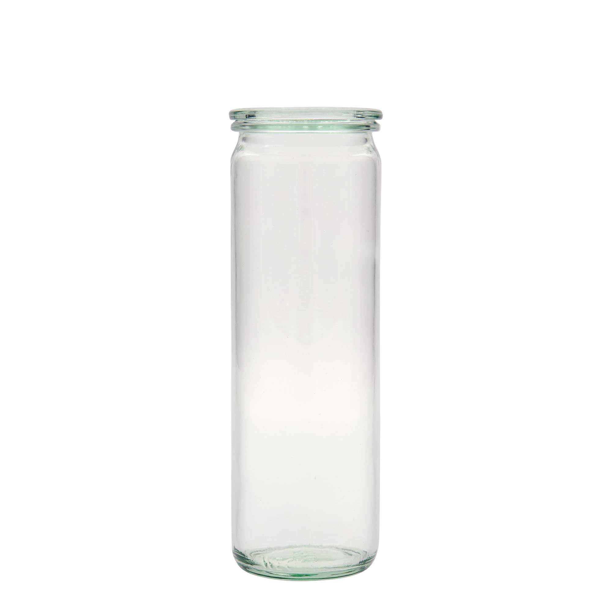 600 ml цилиндричен буркан WECK, затваряне: заоблен ръб
