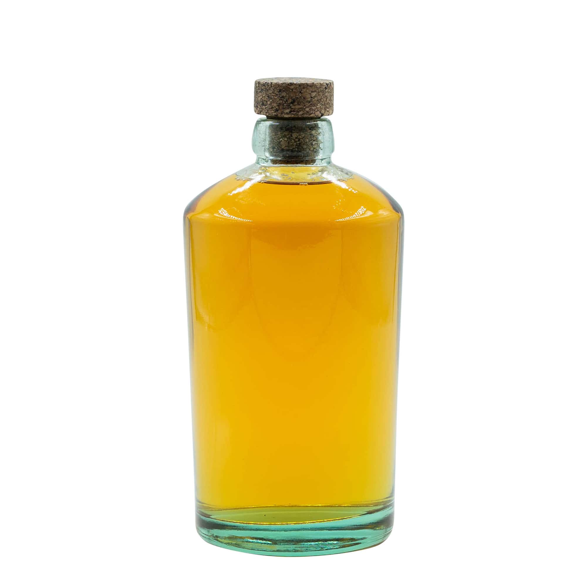 700 ml стъклена бутилка „Barrel“, затваряне: коркова тапа