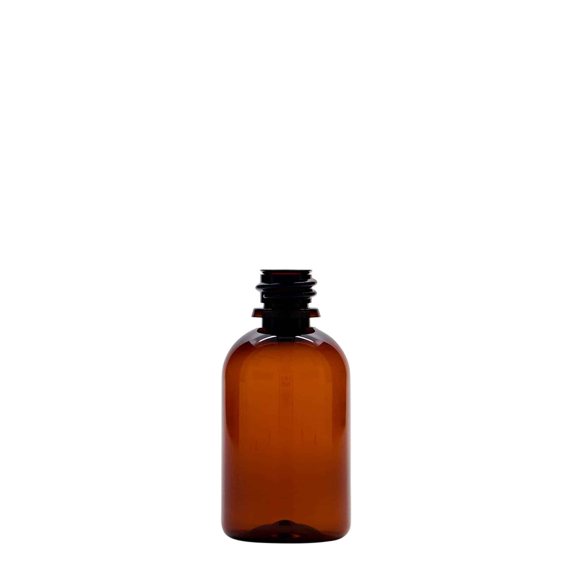 50 ml бутилка за лекарства „Easy Living“, кафява, пластмасова, затваряне: винтова капачка с резба DIN 18 50 ml бутилка за лекарства „Easy Living“, кафява, пластмасова, затваряне: винтова капачка с резба DIN 18