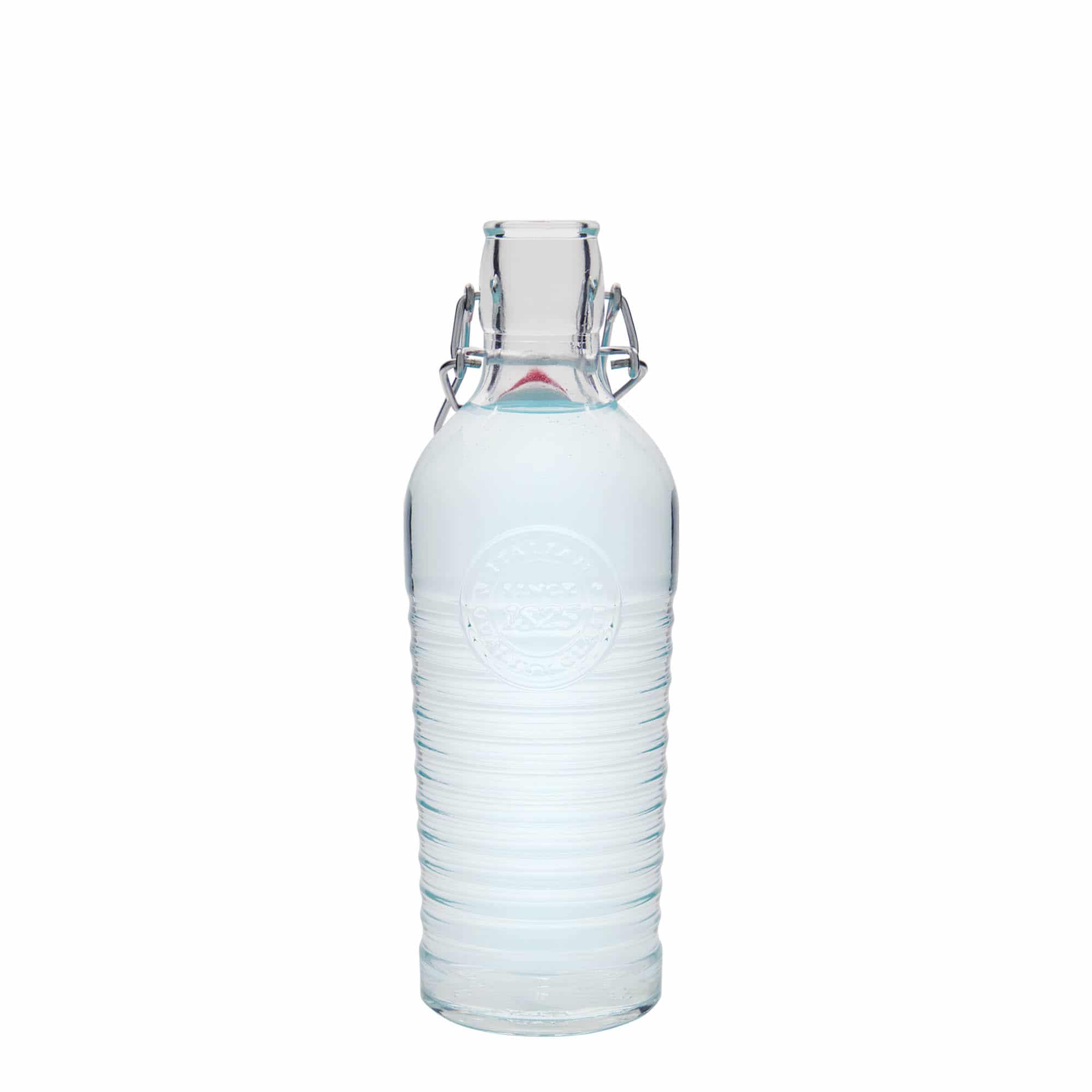 750 ml стъклена бутилка „Officina 1825“, затваряне: тапа с клипс