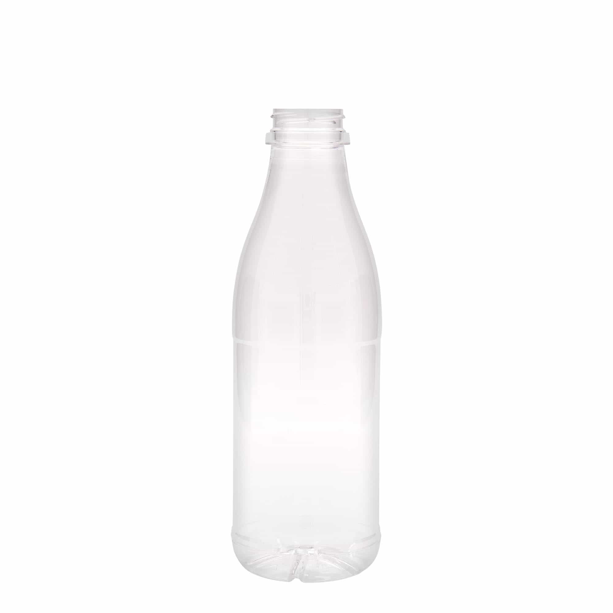 750 ml PET бутилка „Мляко и сок“, пластмасова, затваряне: 38 mm 750 ml PET бутилка „Мляко и сок“, пластмасова, затваряне: 38 mm