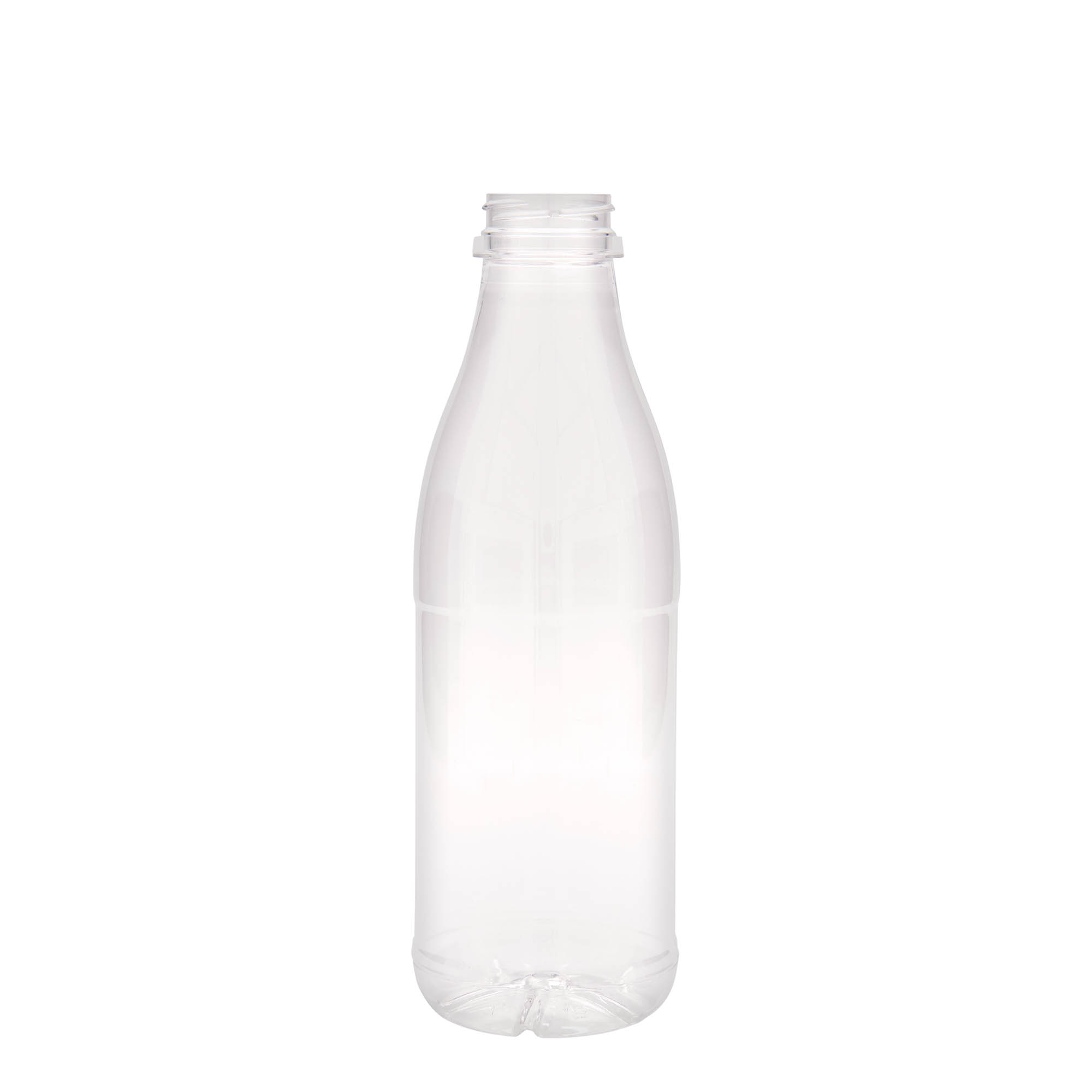 750 мл PET бутилка „Milk and Juice“, пластмаса, гърло: 38 мм