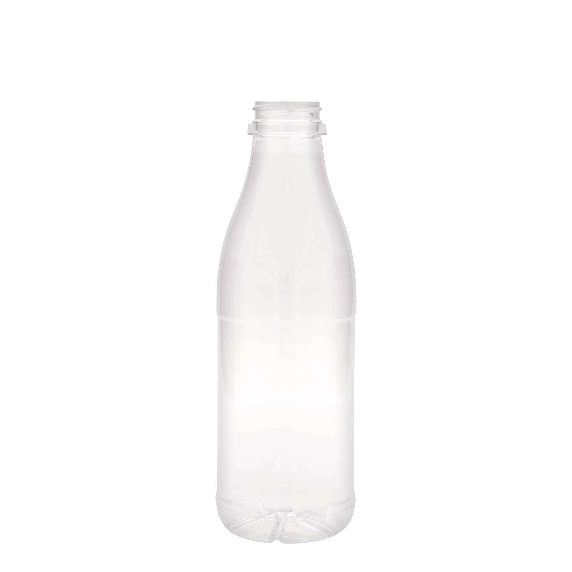 750 мл PET бутилка „Milk and Juice“, пластмаса, гърло: 38 мм