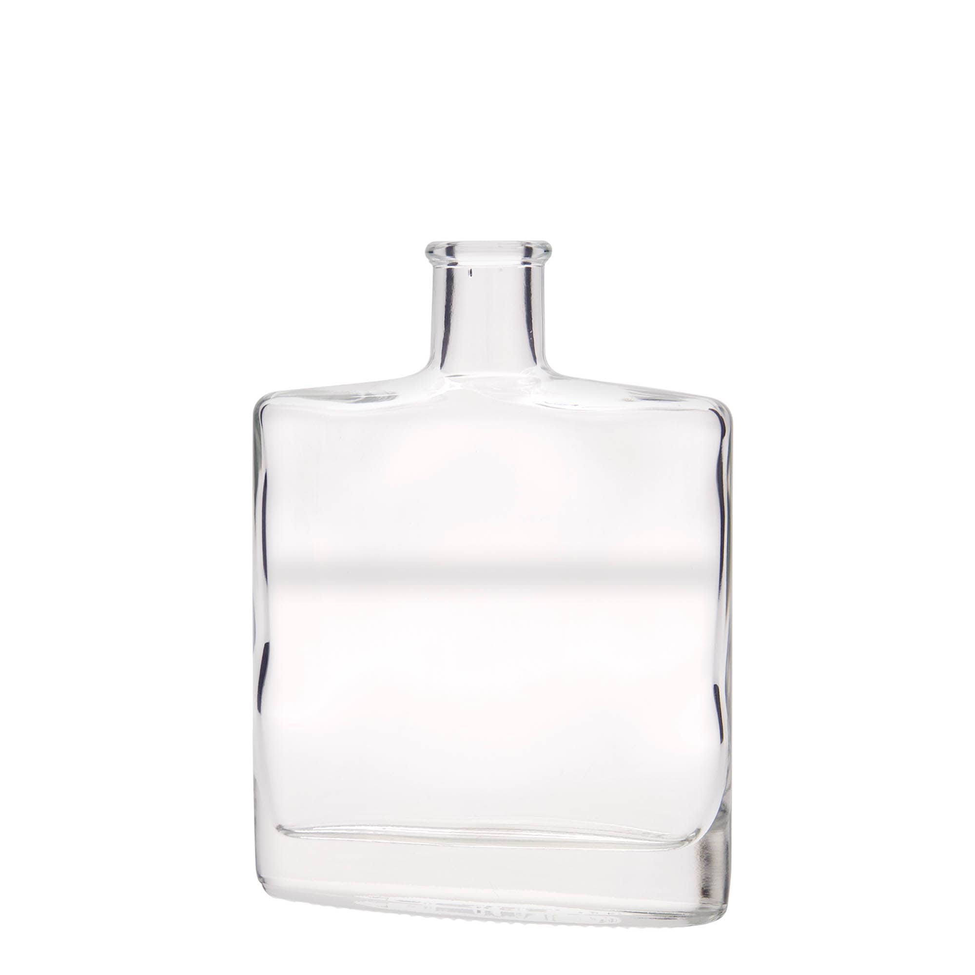 350 ml стъклена бутилка „Zorbas“, овална, затваряне: коркова тапа
