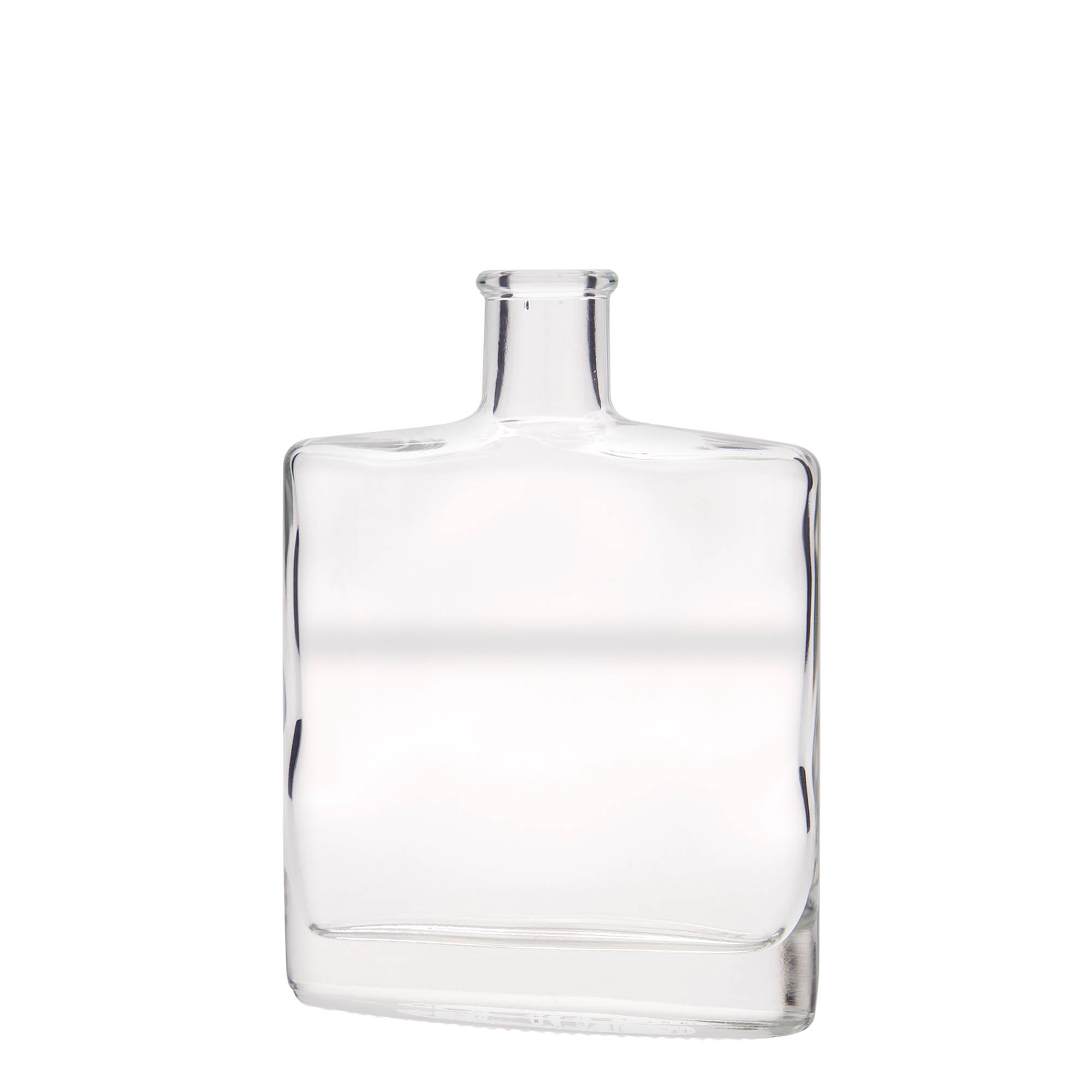 350 ml стъклена бутилка „Zorbas“, овална, затваряне: коркова тапа