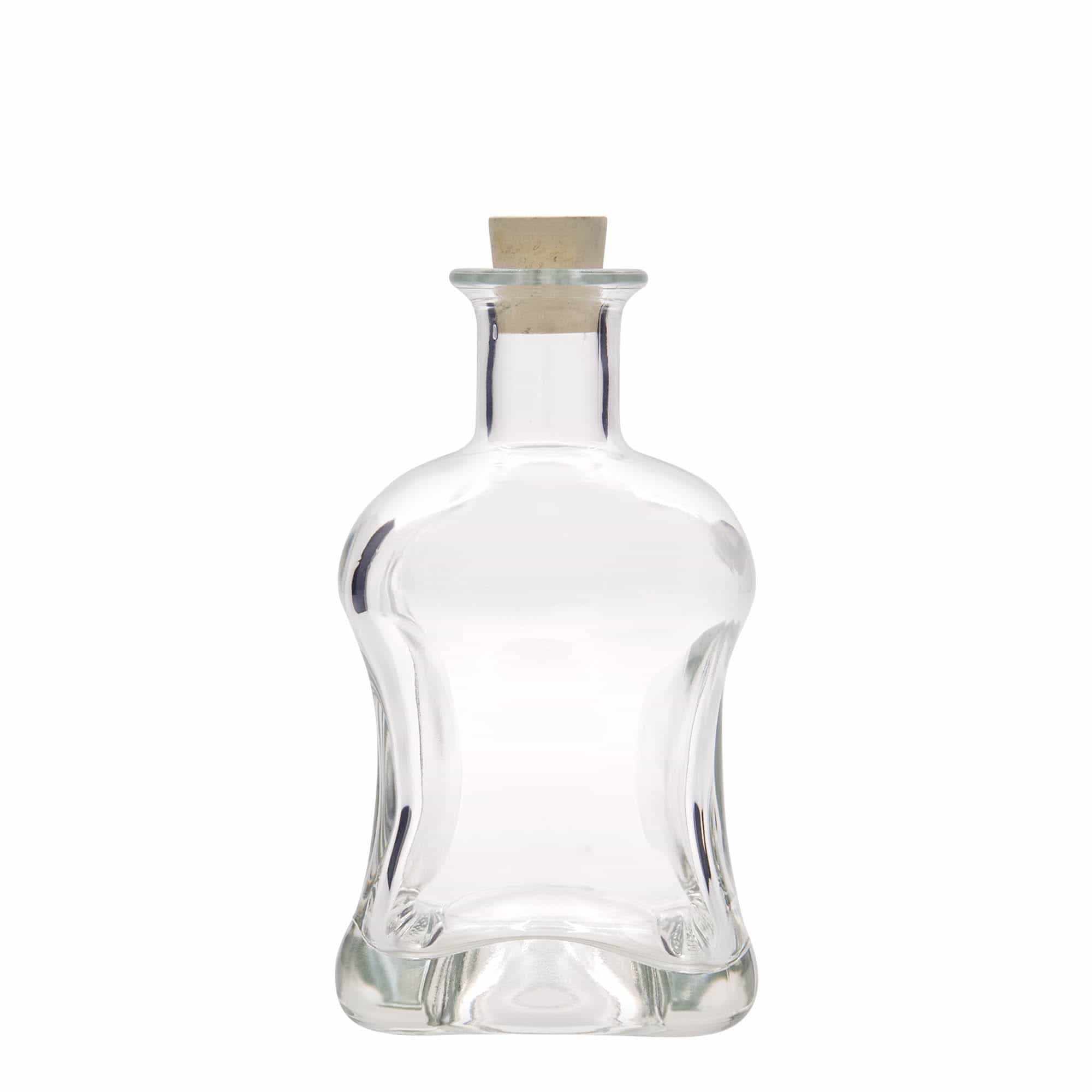 500 ml стъклена бутилка „Дъблин“, квадратна, затваряне: коркова тапа