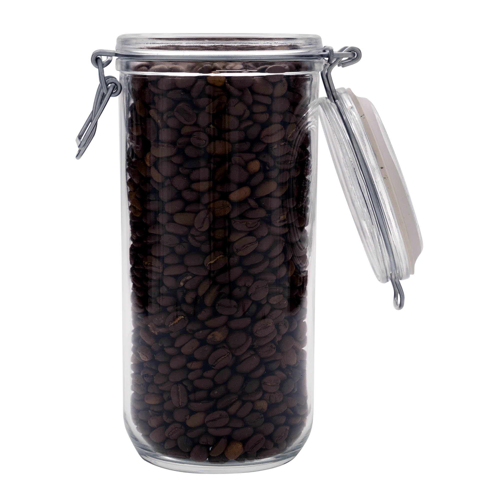 1.000 мл стъклена бутилка с метален скоба 'Fido', отвор: затваряне с метална скоба 1.000 мл стъклена бутилка с метален скоба 'Fido', отвор: затваряне с метална скоба